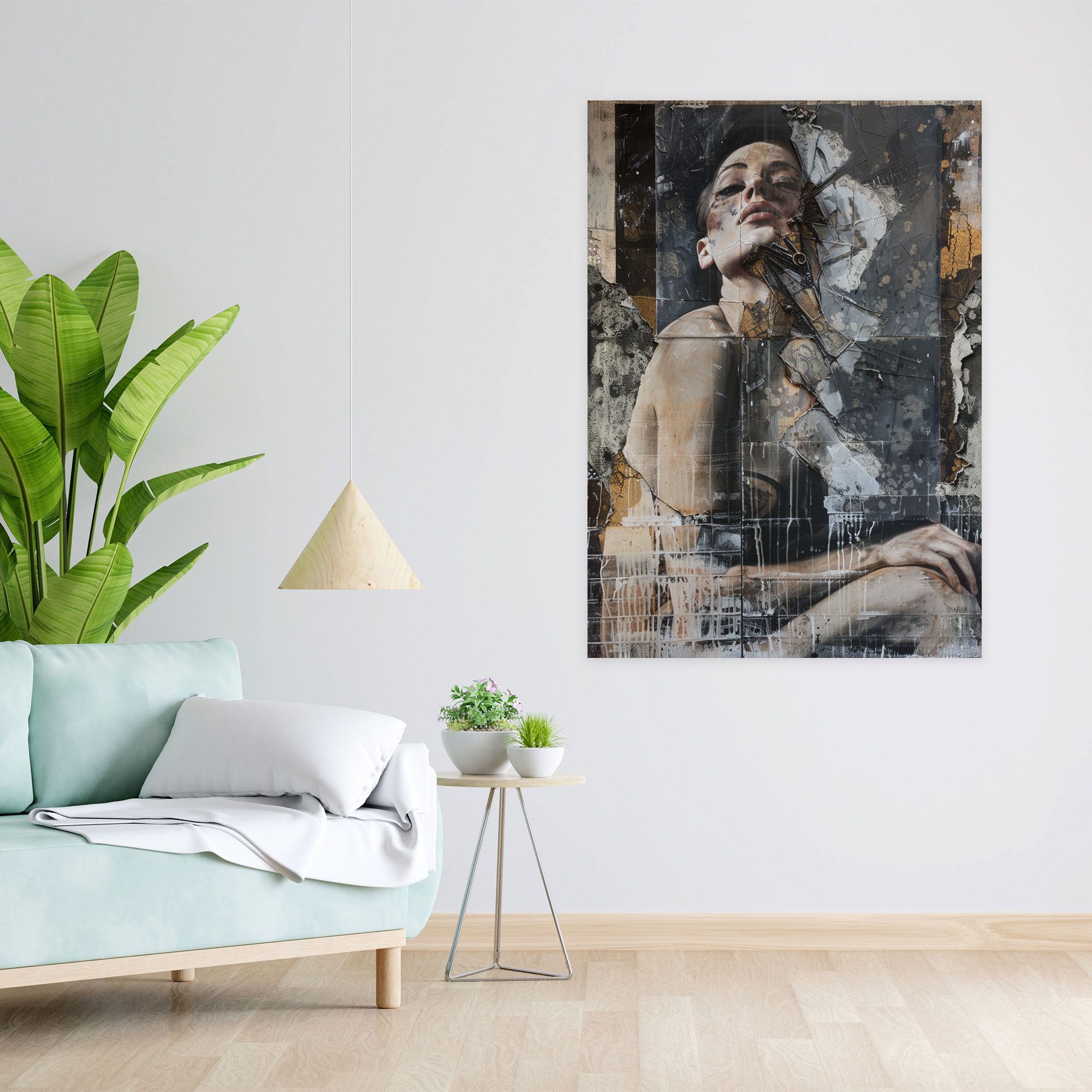 Distorted Figures Mannerism Canvas Print - Mannerism, Canvas Wall Art, Mannerism, Wall Art