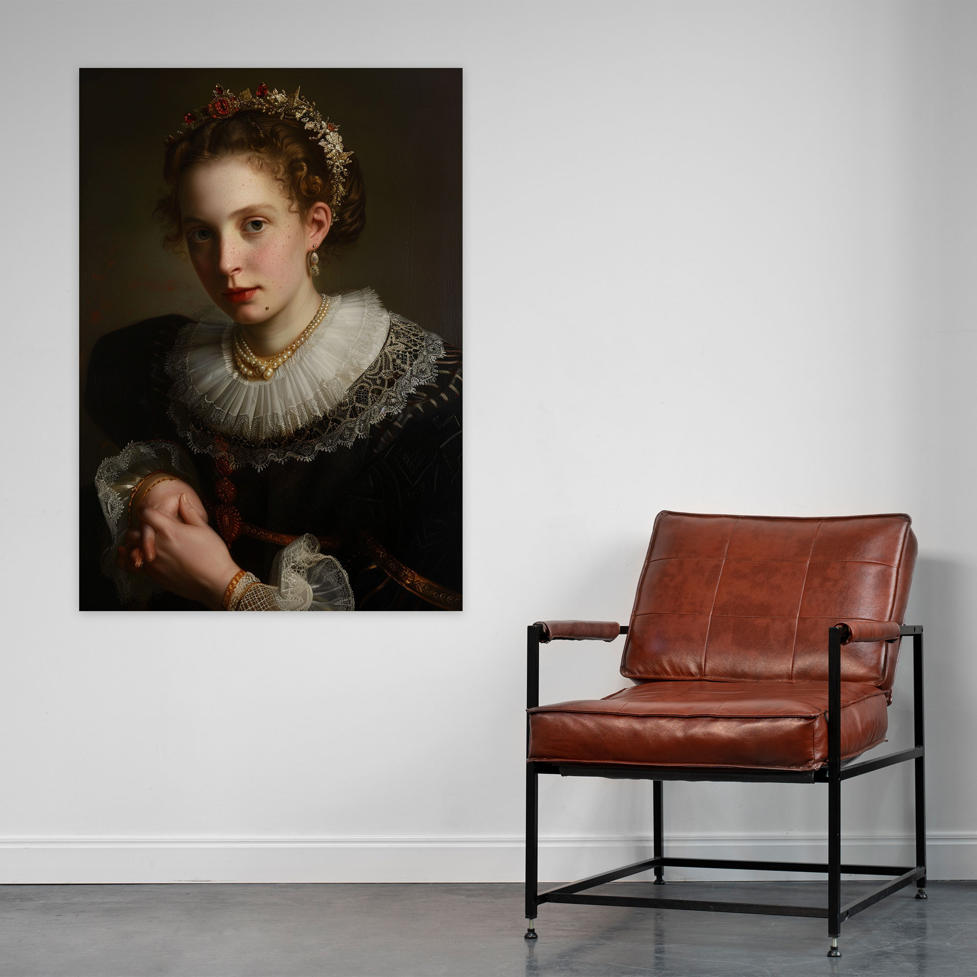 Mannerism Portrait Canvas Print - Mannerism, Canvas, Mannerism, Canvas Print