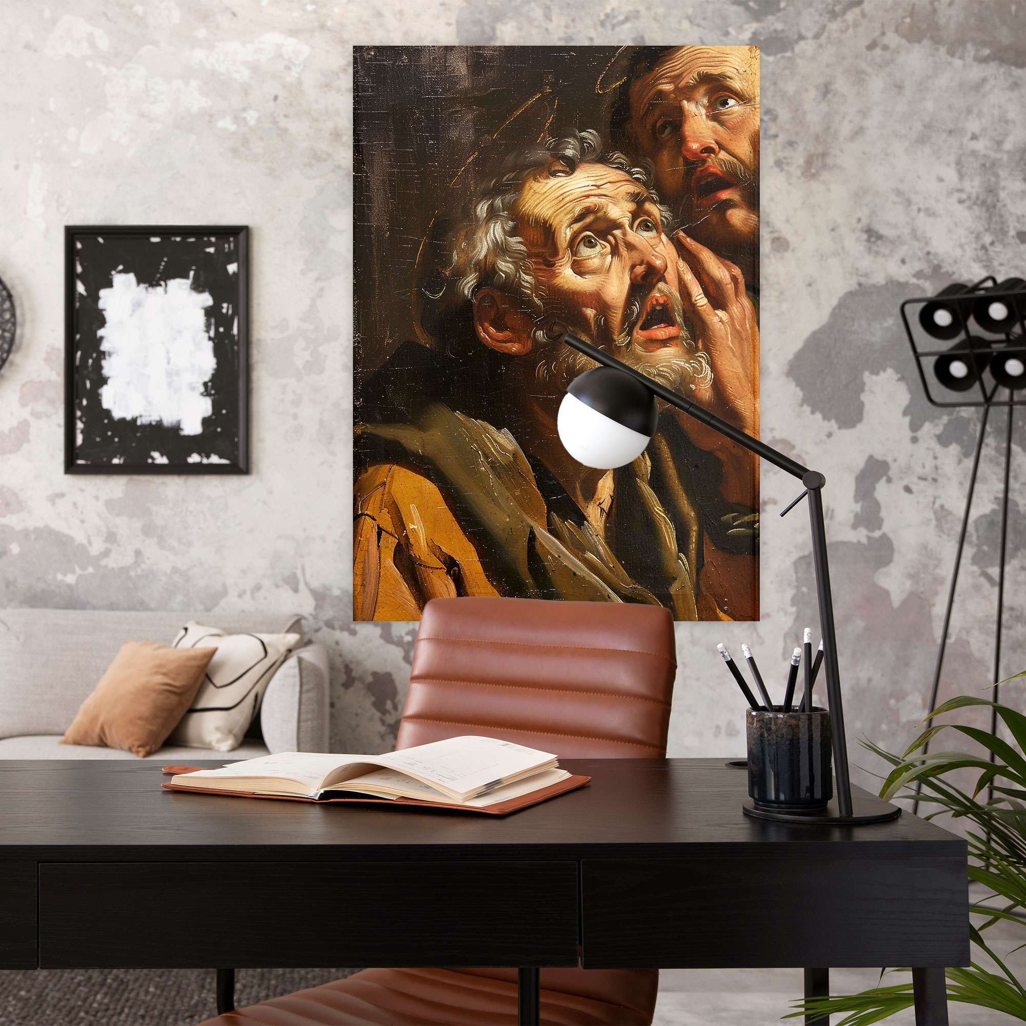 Exaggerated Gestures Mannerism Canvas Print - Mannerism, Wall Art, Home Decoration, Canvas