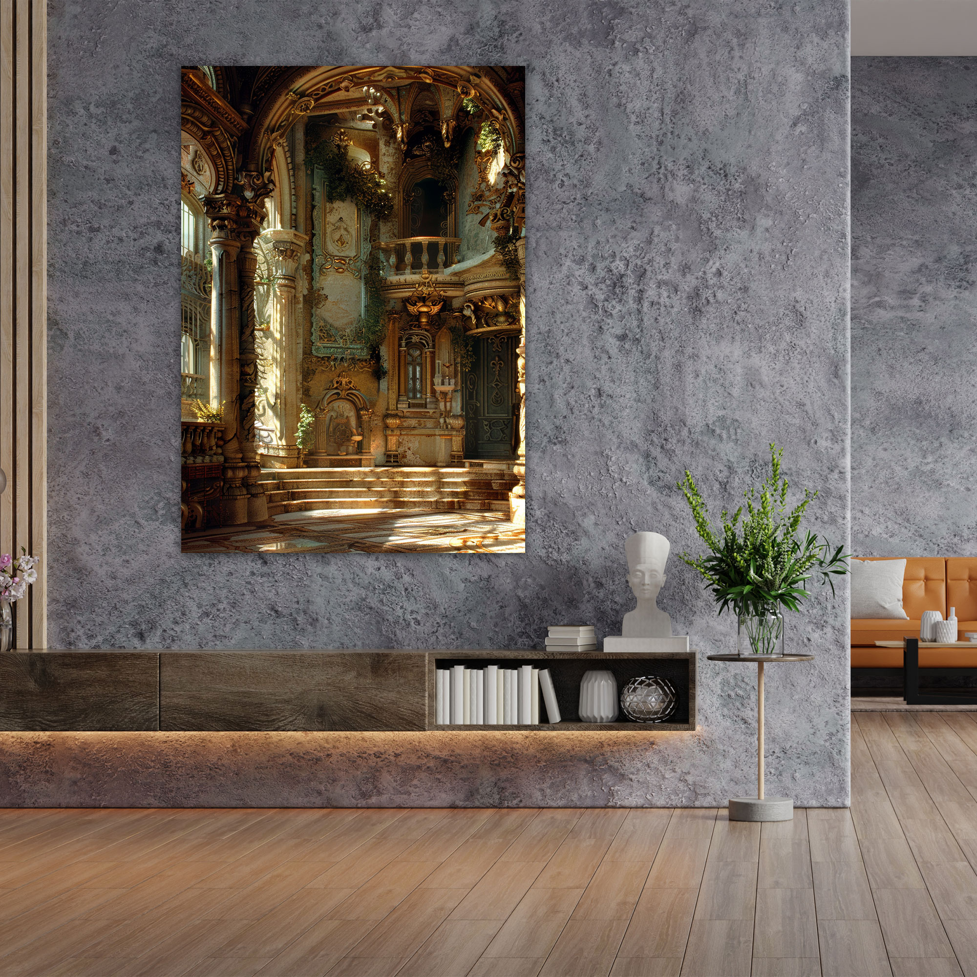 Architectural Mannerism Canvas Print - Mannerism, Wall Decoration, Canvas, Home Decoration