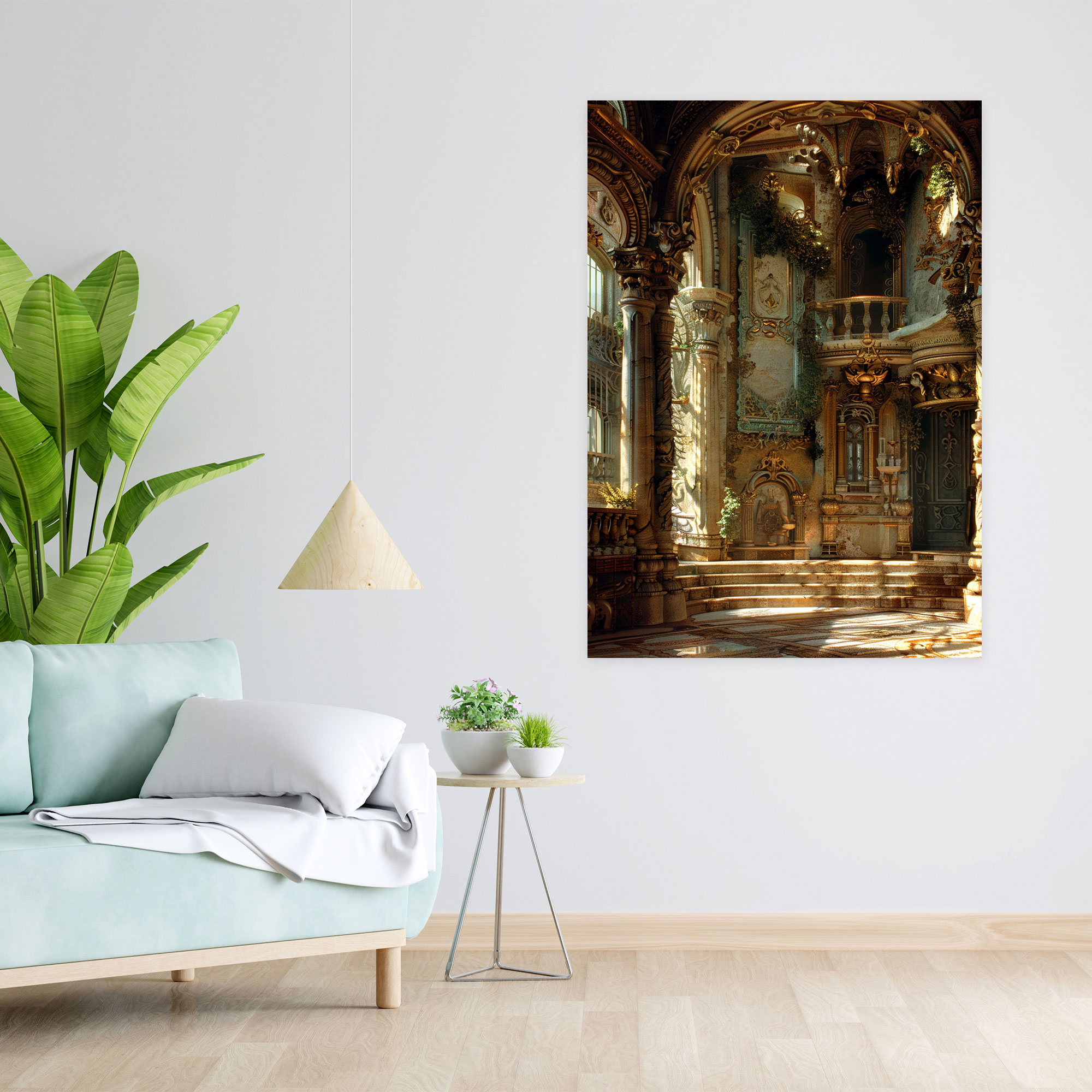 Architectural Mannerism Canvas Print - Mannerism, Wall Decoration, Canvas, Home Decoration