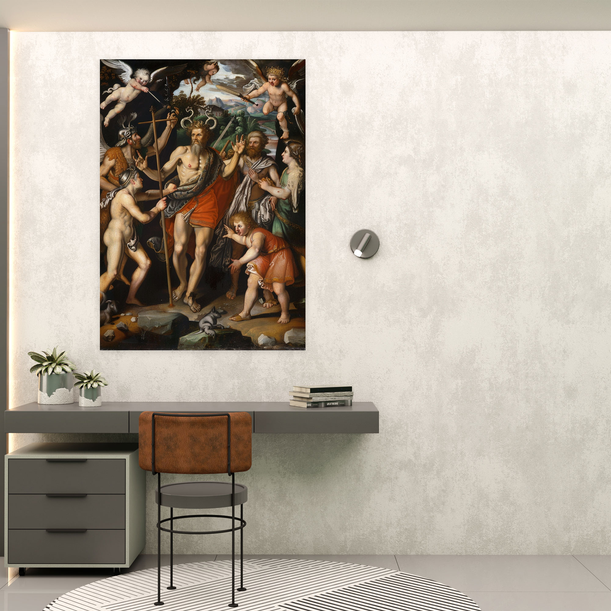 Mannerism Mythological Canvas Print - Mannerism, Canvas Print, Wall Art, Mannerism