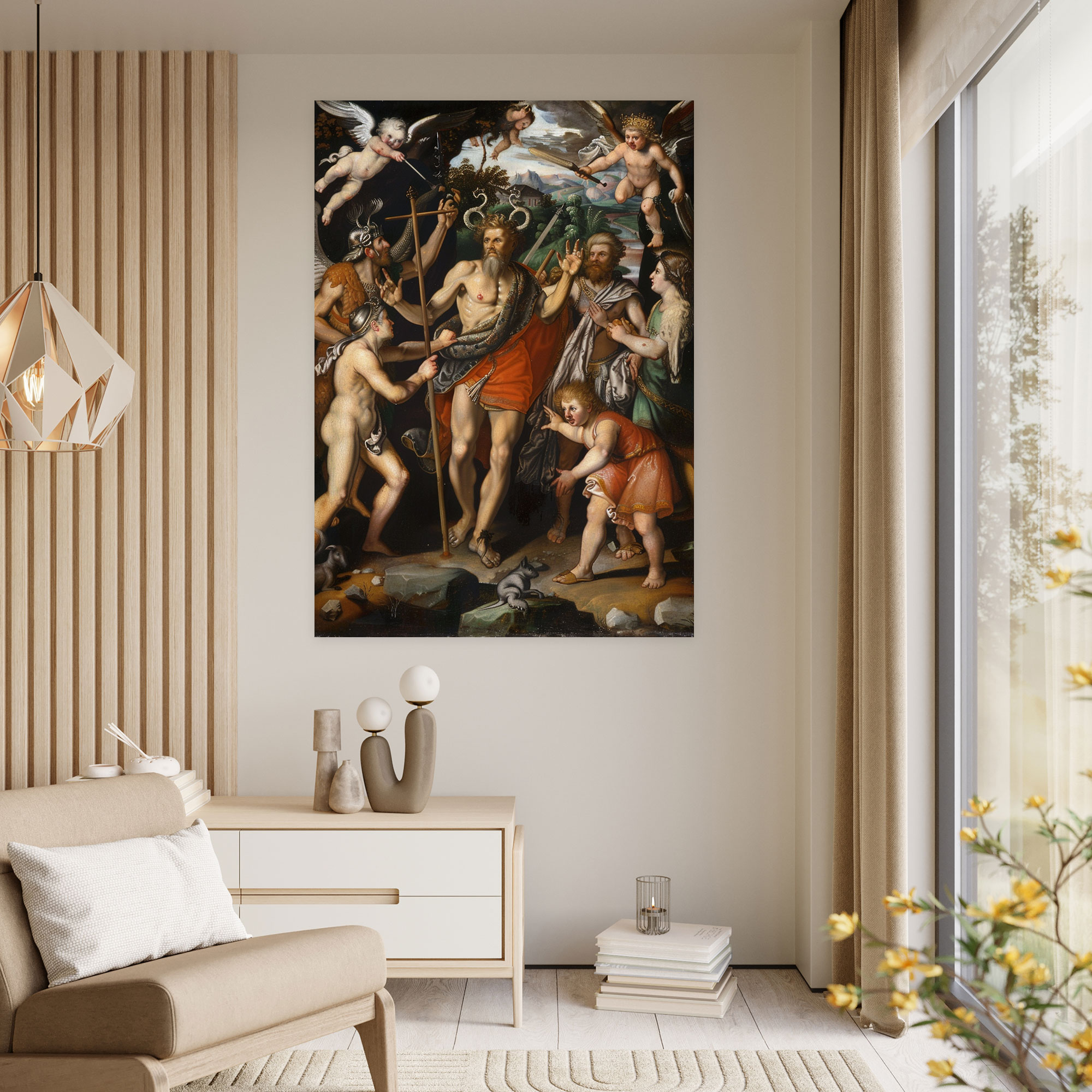 Mannerism Mythological Canvas Print - Mannerism, Canvas Print, Wall Art, Mannerism