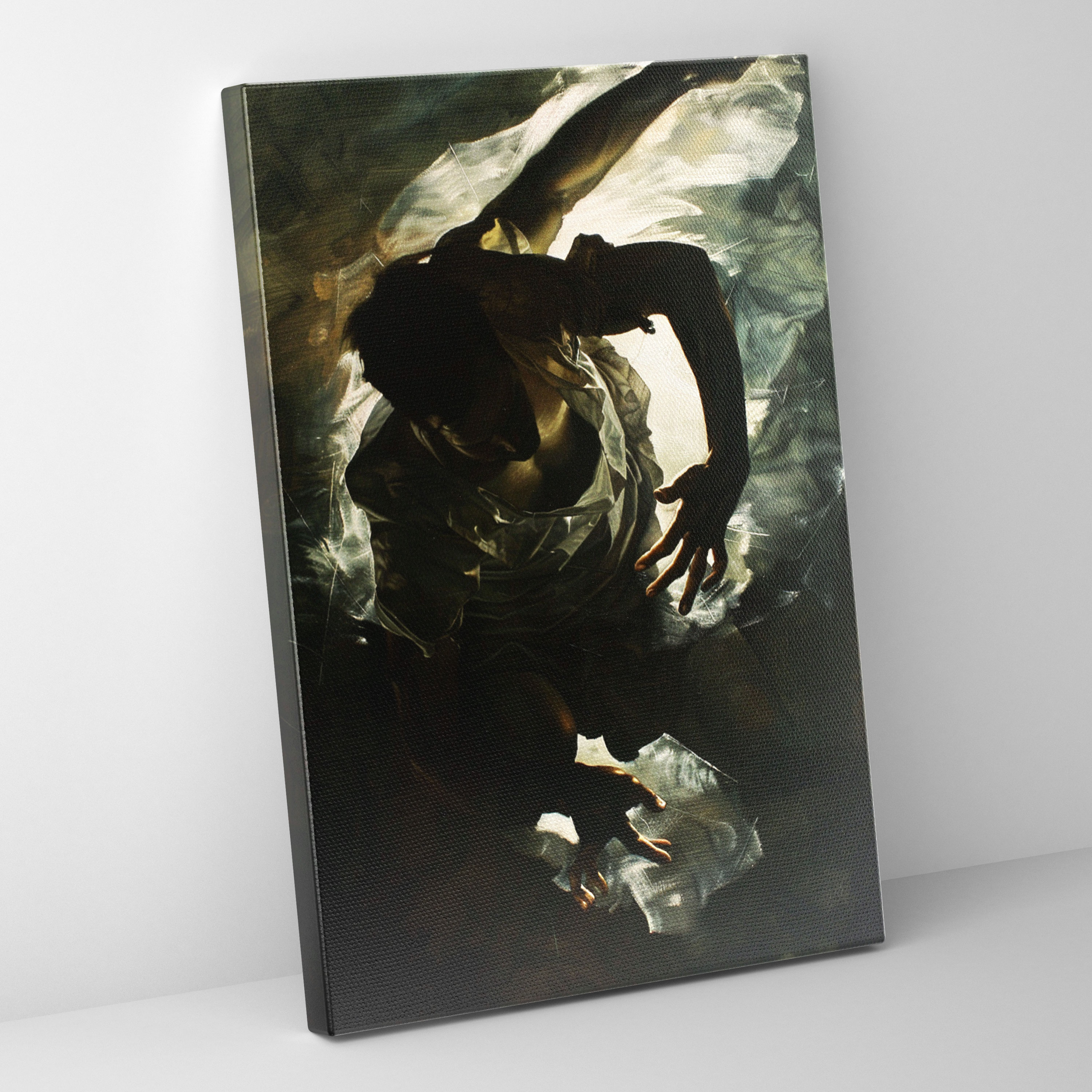 Leinwandbild Dramatischer Manierismus - Manierismus Leinwandkunst Wanddekoration Wandbild