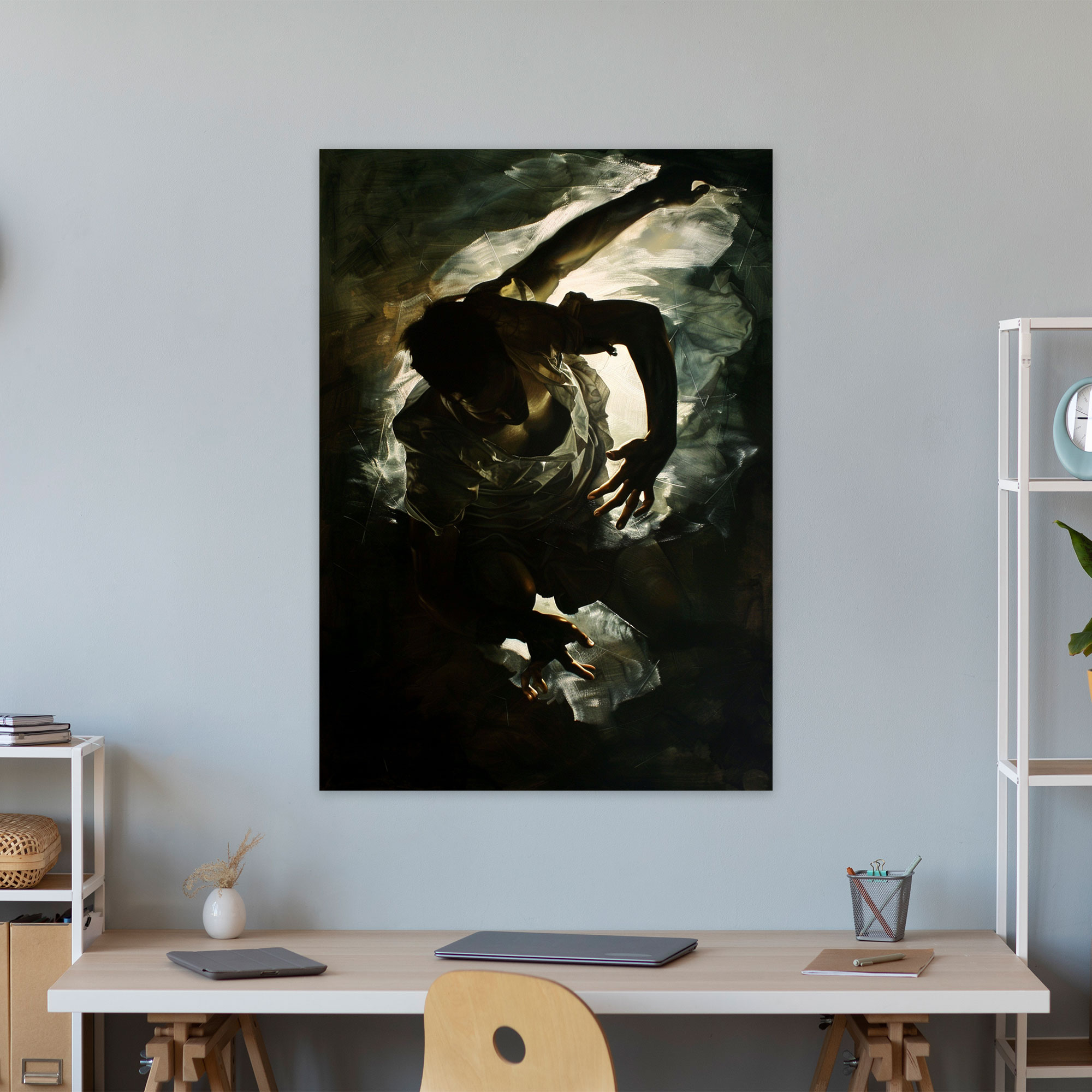 Leinwandbild Dramatischer Manierismus - Manierismus Leinwandkunst Wanddekoration Wandbild