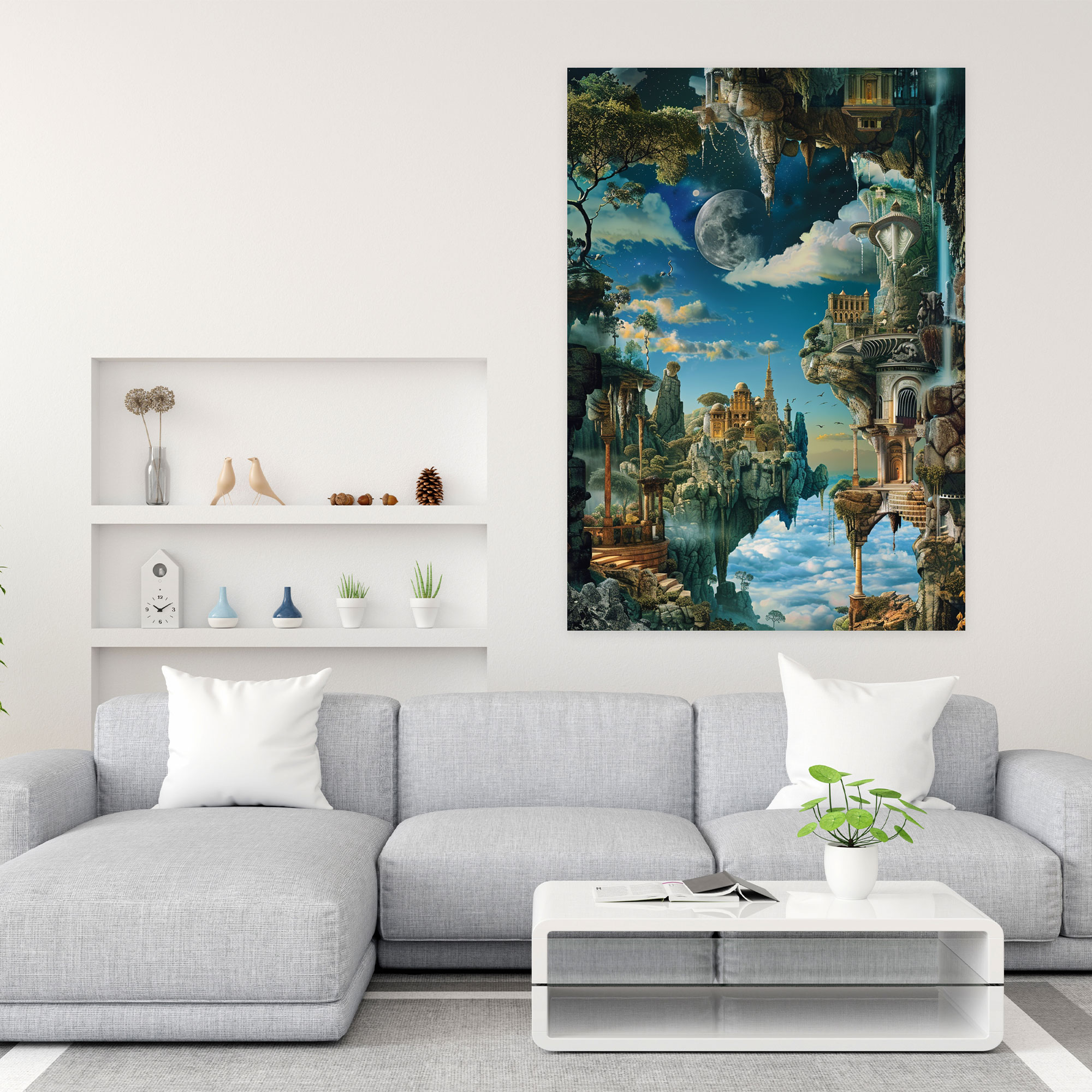 Dreamlike Mannerism Canvas Print - Mannerism, Canvas Print, Home Decoration, Mannerism