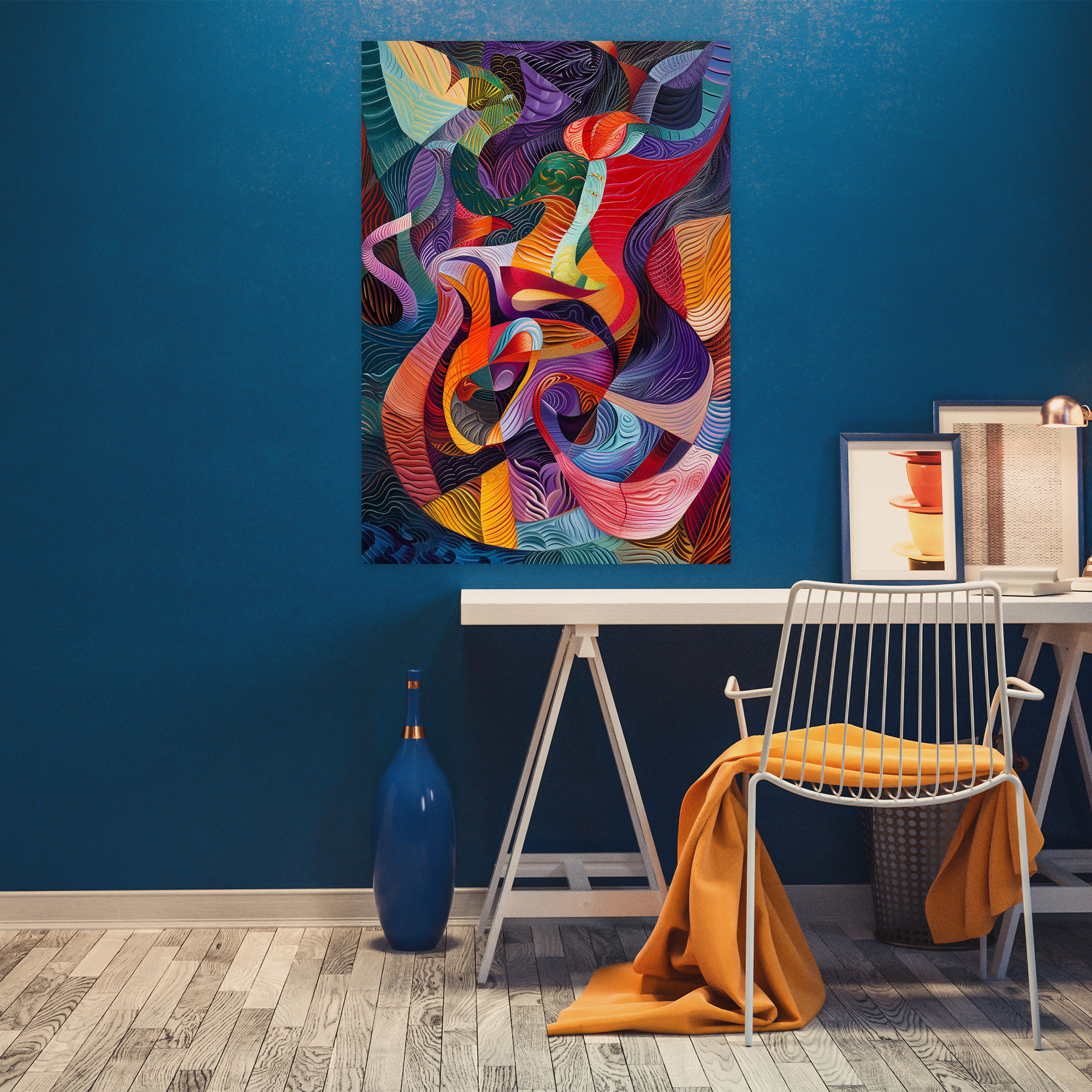 Vibrant Mannerism Wall Art - Mannerism, Mannerism, Canvas Print, Home Decoration