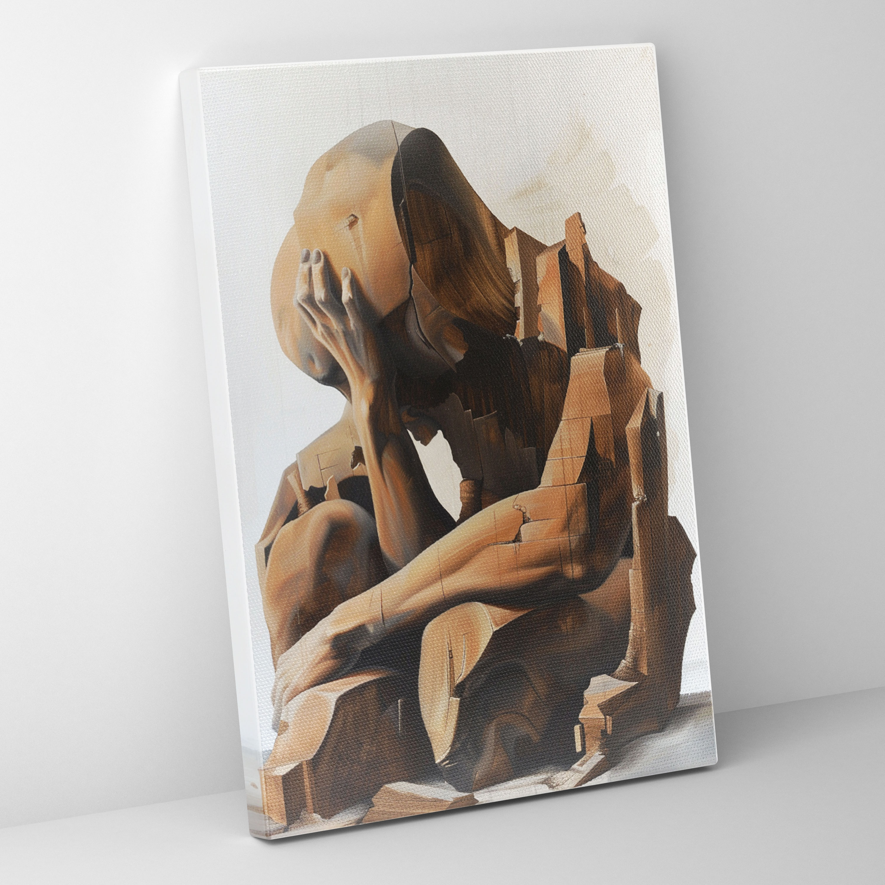 Mannerism Serene Landscape Canvas Print - Mannerism, Wall Art, Mannerism, Wall Decoration
