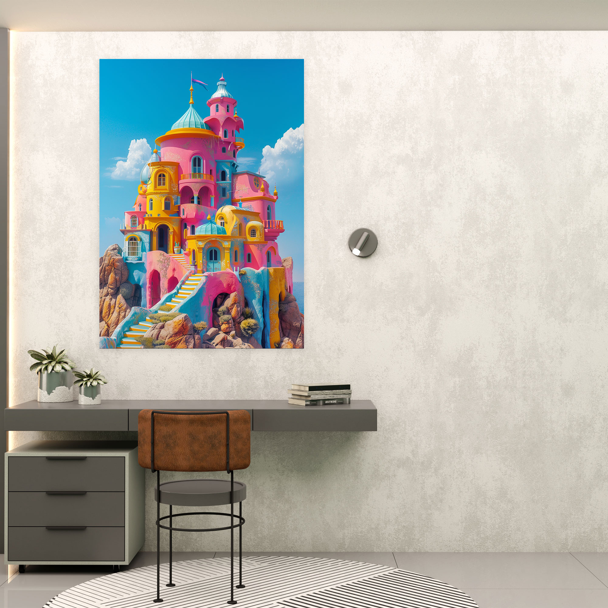 Mannerism Elaborate Architecture Wall Art - Mannerism, Wall Decoration, Canvas Wall Art, Home Decoration