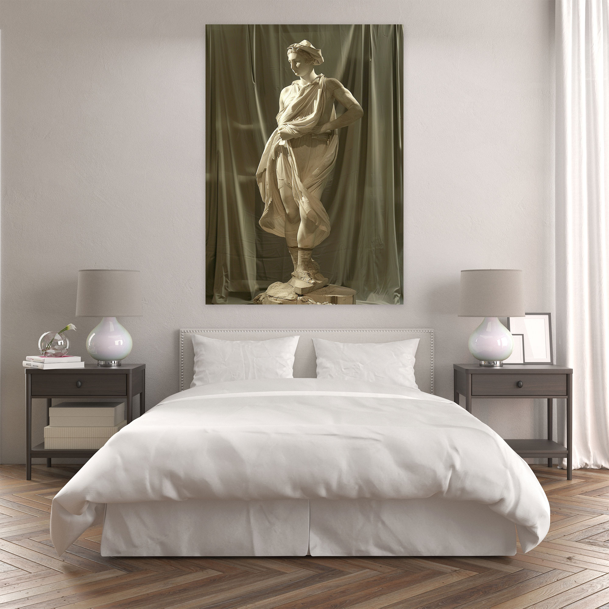 Mannerism Flowing Drapery Wall Decoration - Mannerism, Wall Decoration, Canvas, Mannerism