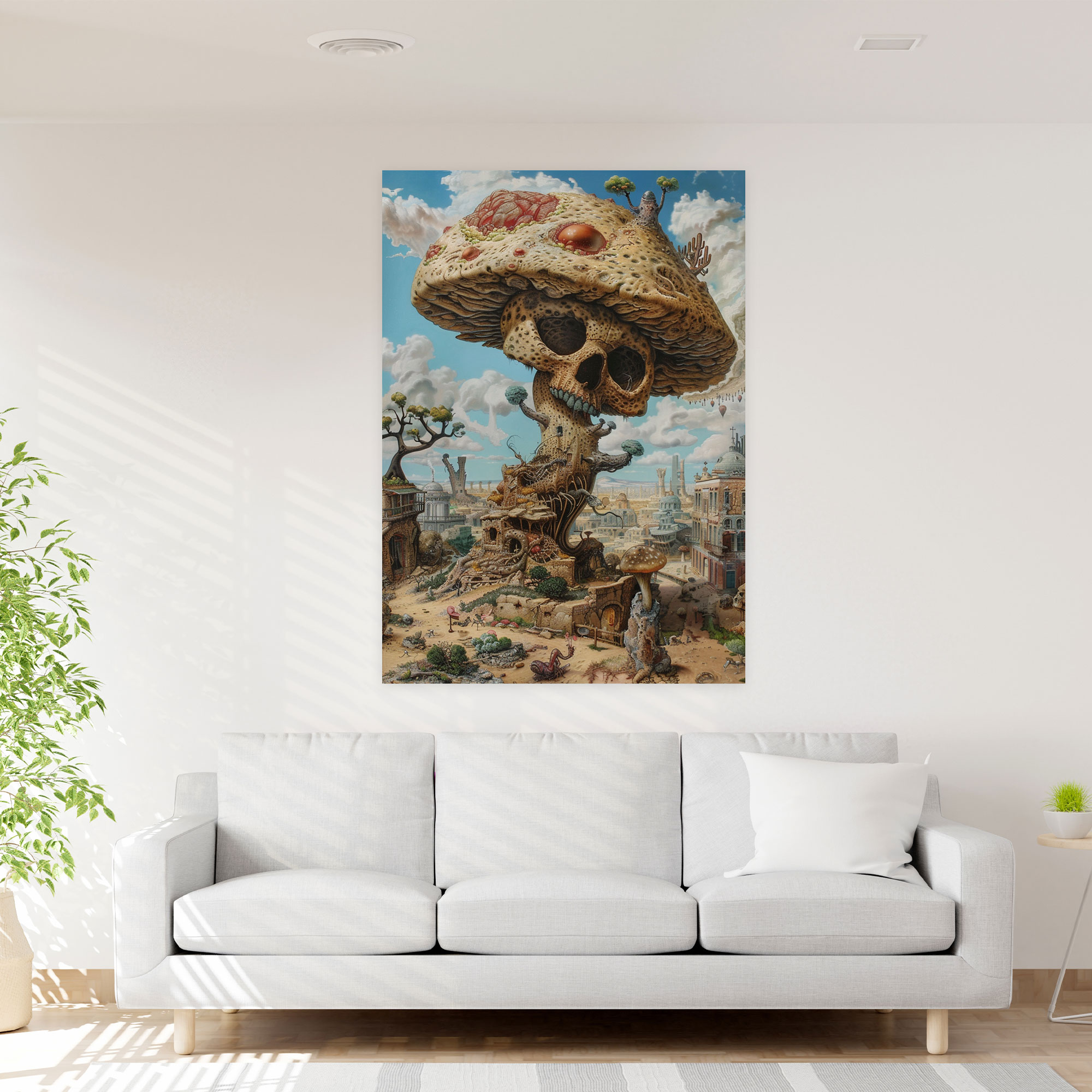 Mannerism Surreal Landscapes Canvas Print - Mannerism, Home Decoration, Canvas Print, Wall Art