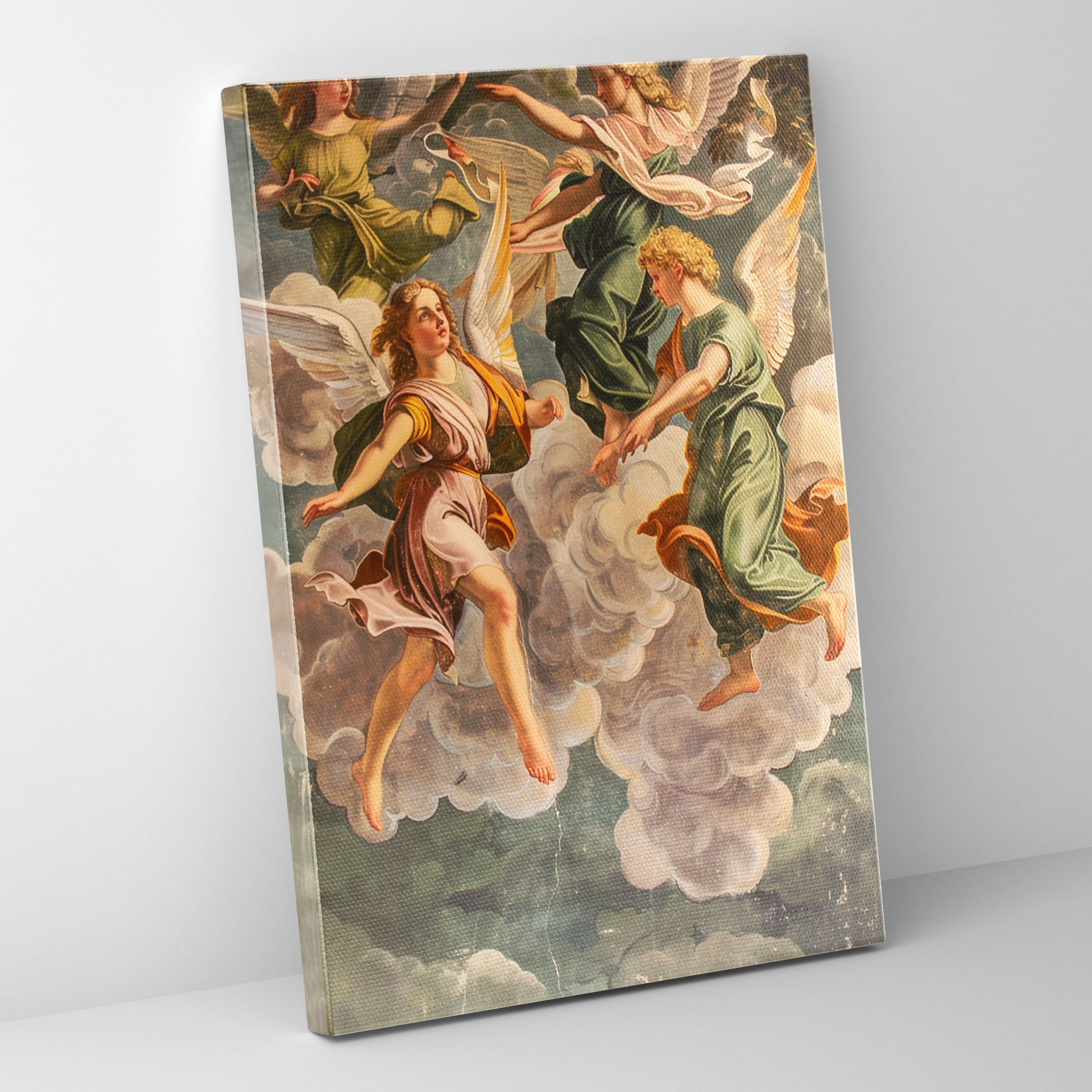 Celestial Angels Mannerism Canvas Print - Mannerism, Canvas, Home Decoration, Wall Art