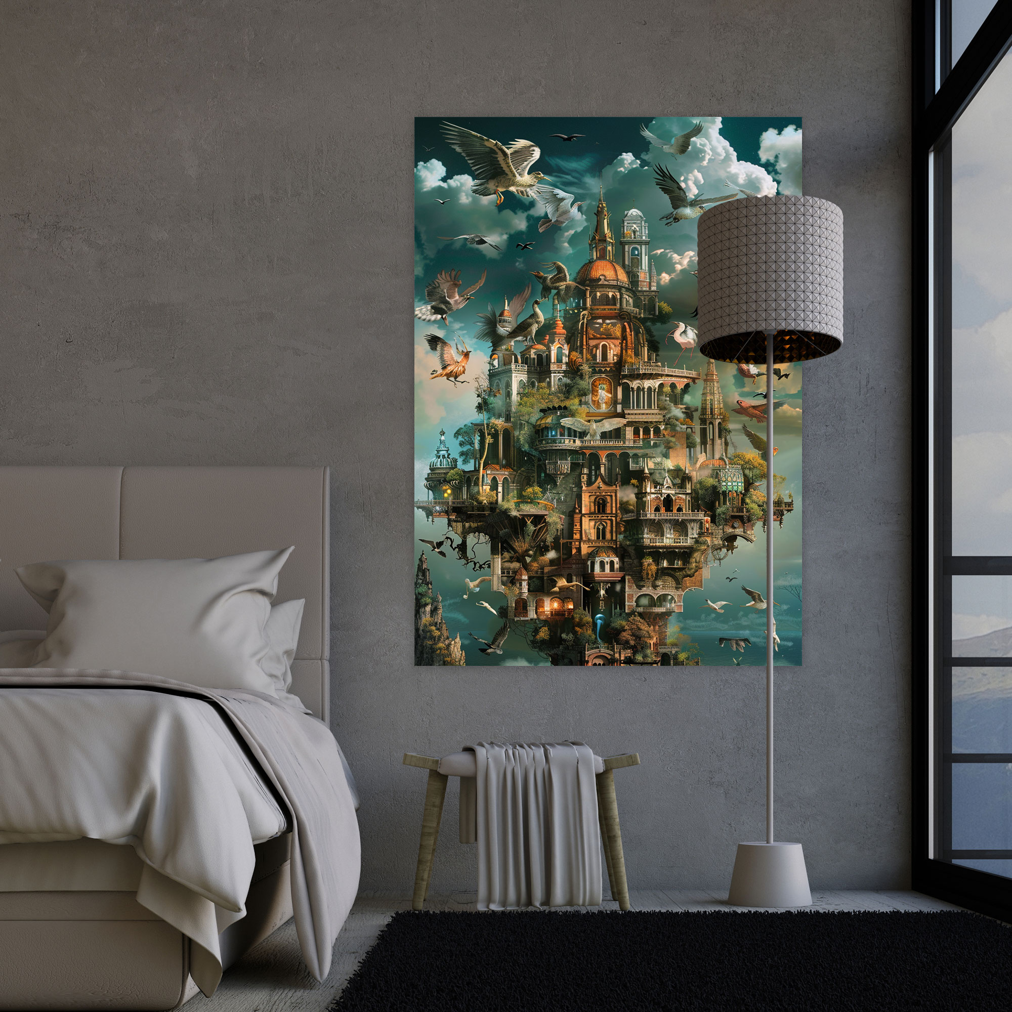 Fantastical World Mannerism Wall Decoration - Mannerism, Mannerism, Canvas Print, Wall Decoration