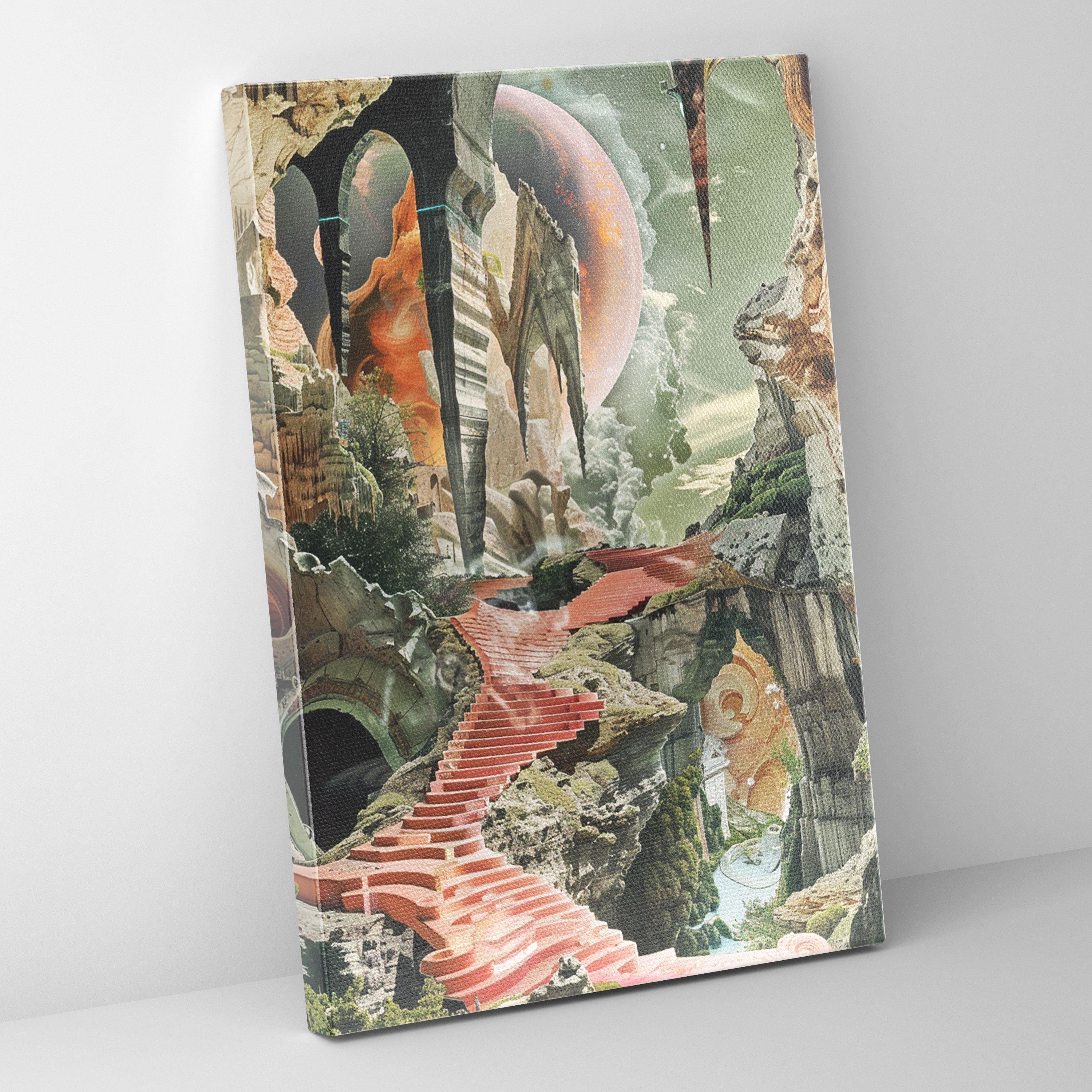 Dreamlike Landscapes Mannerism Wall Art - Mannerism, Wall Decoration, Wall Art, Home Decoration