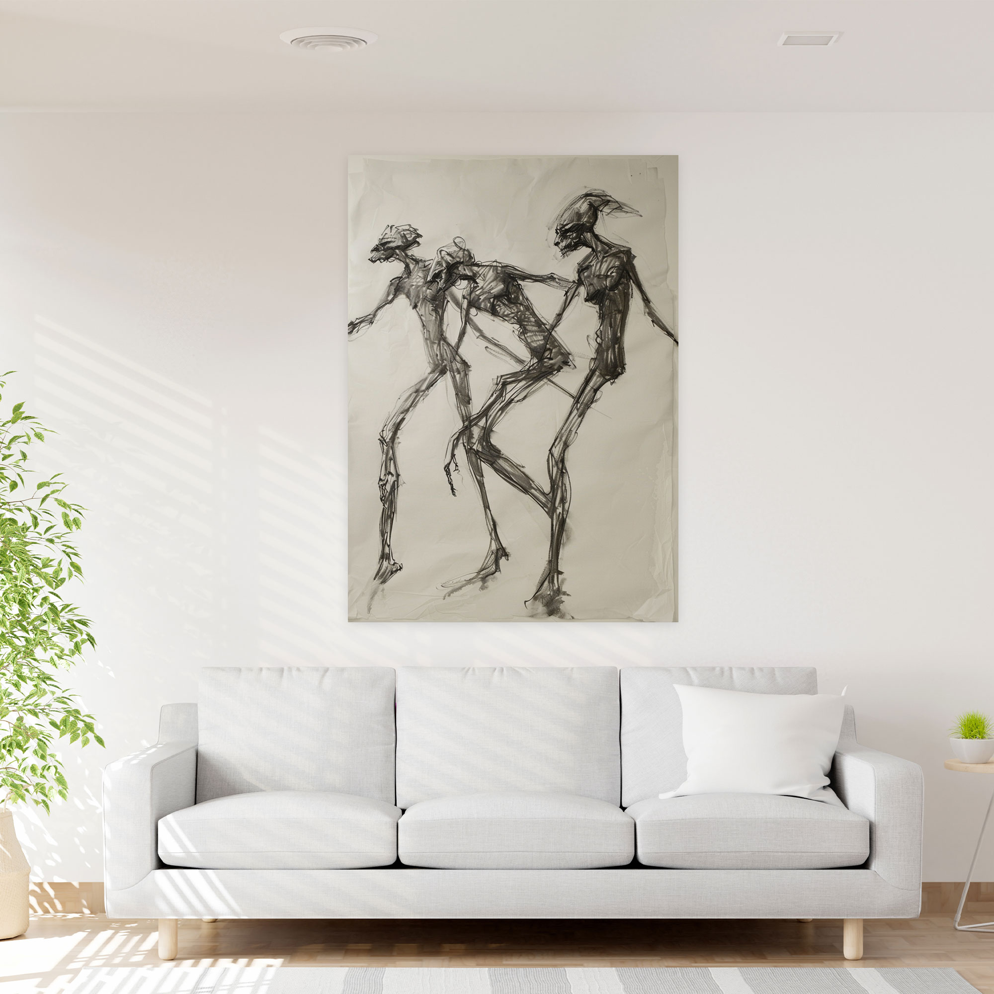 Mannerism Inspired Canvas Print Wall Art - Mannerism, Canvas Wall Art, Mannerism, Home Decoration