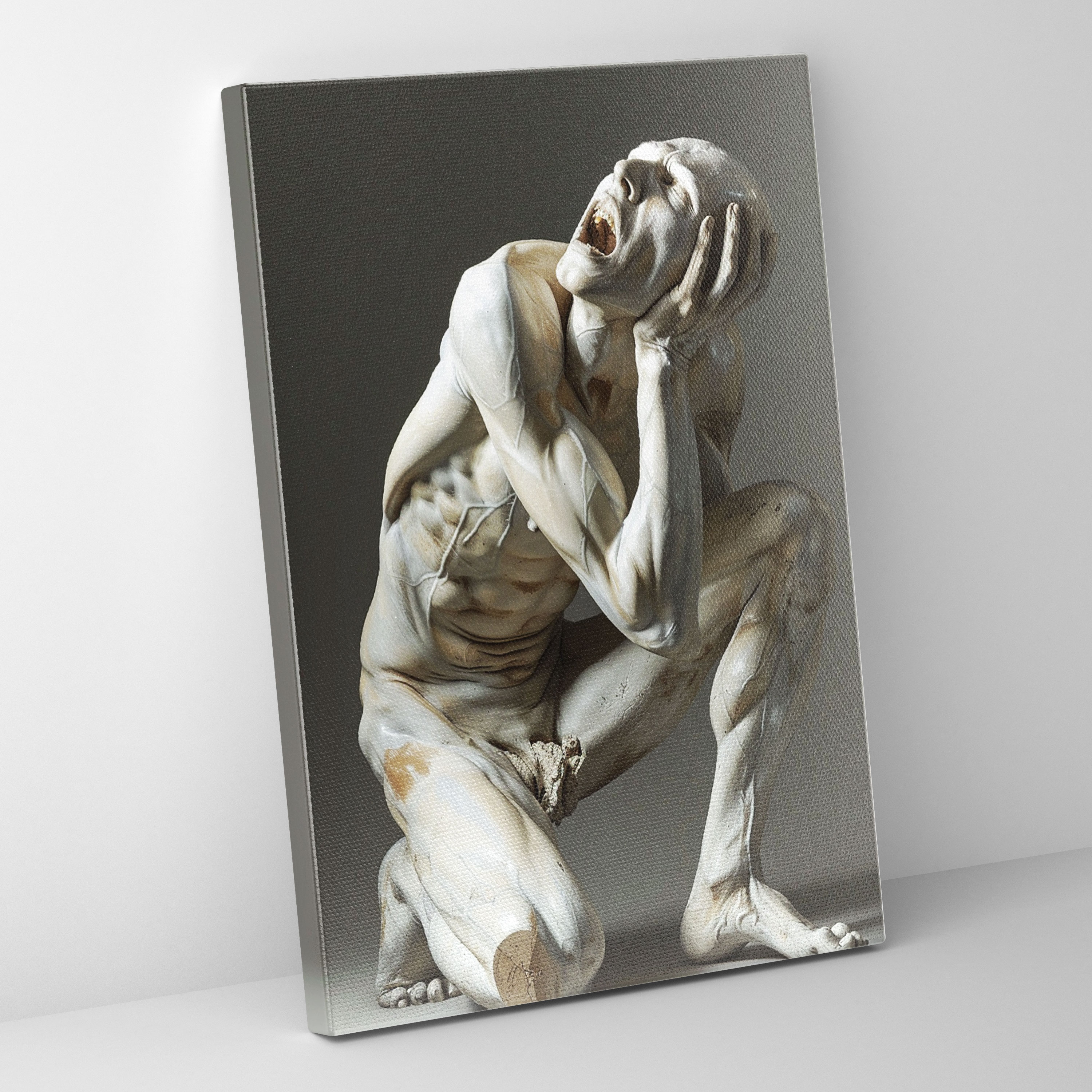 Contorted Figures Mannerism Canvas Print - Mannerism, Canvas Wall Art, Wall Decoration, Canvas Print