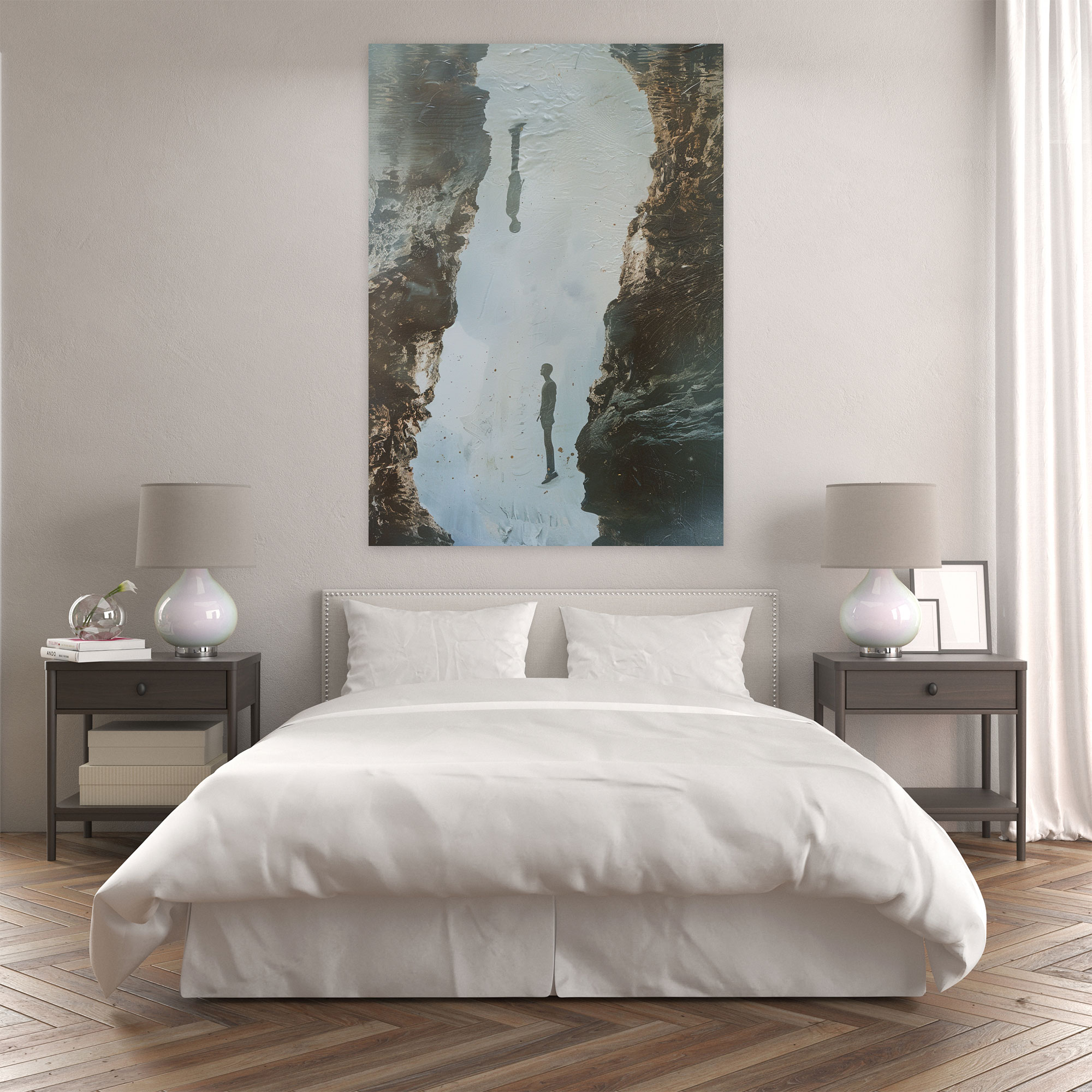 Traumhafte Landschaften Mannerismus Wandkunst - Wanddekoration Leinwandbild
