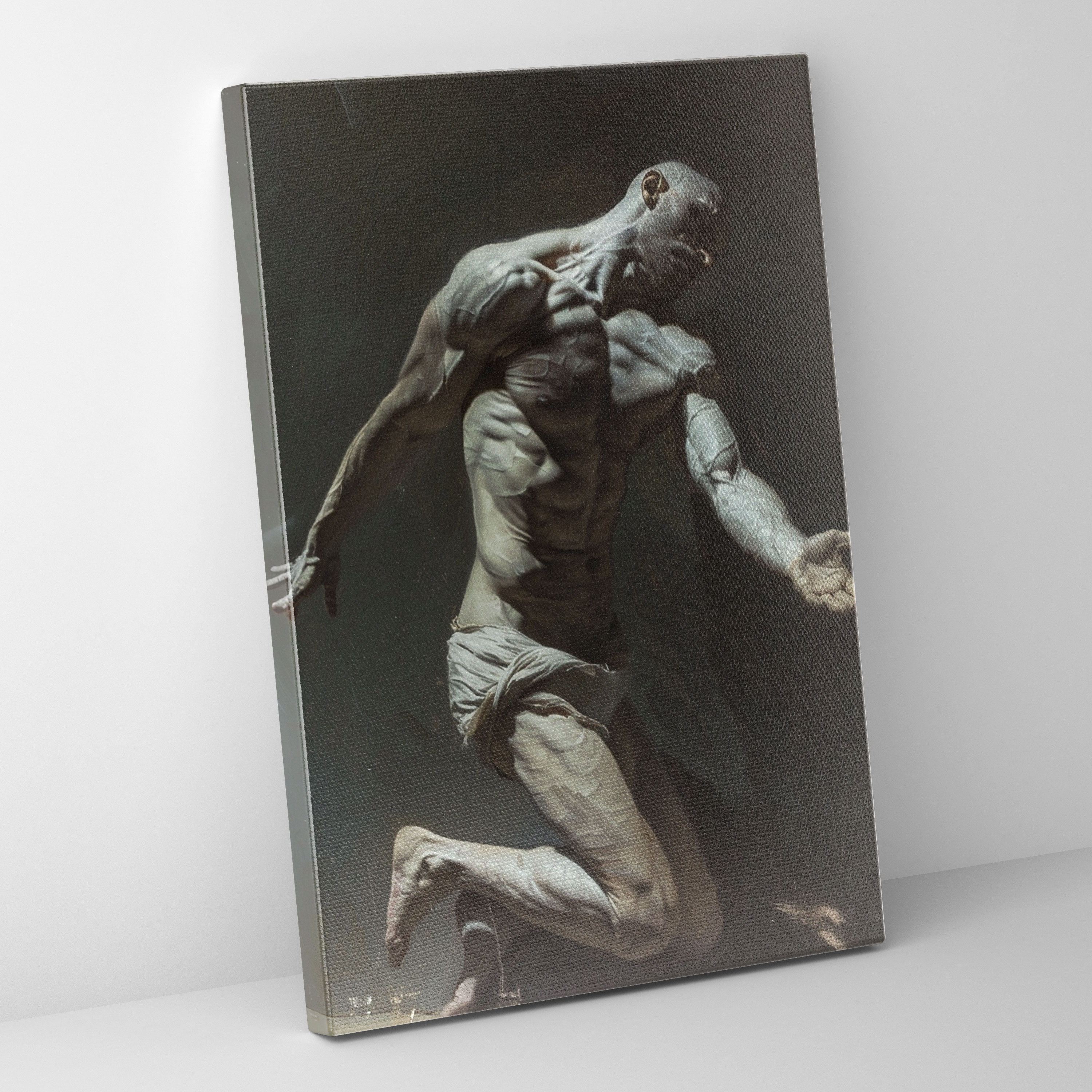 Exaggerated Anatomy Mannerism Canvas Print - Mannerism, Wall Art, Canvas, Canvas Wall Art