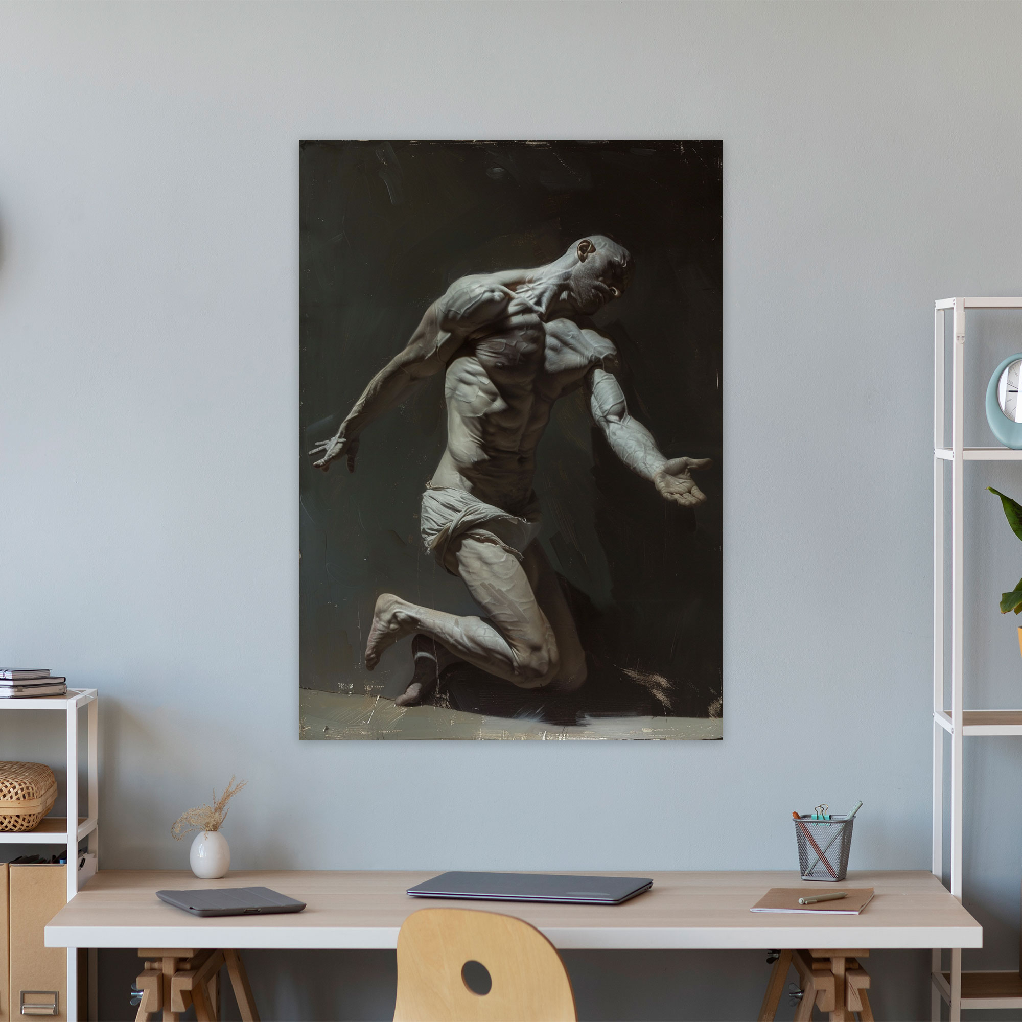 Exaggerated Anatomy Mannerism Canvas Print - Mannerism, Wall Art, Canvas, Canvas Wall Art