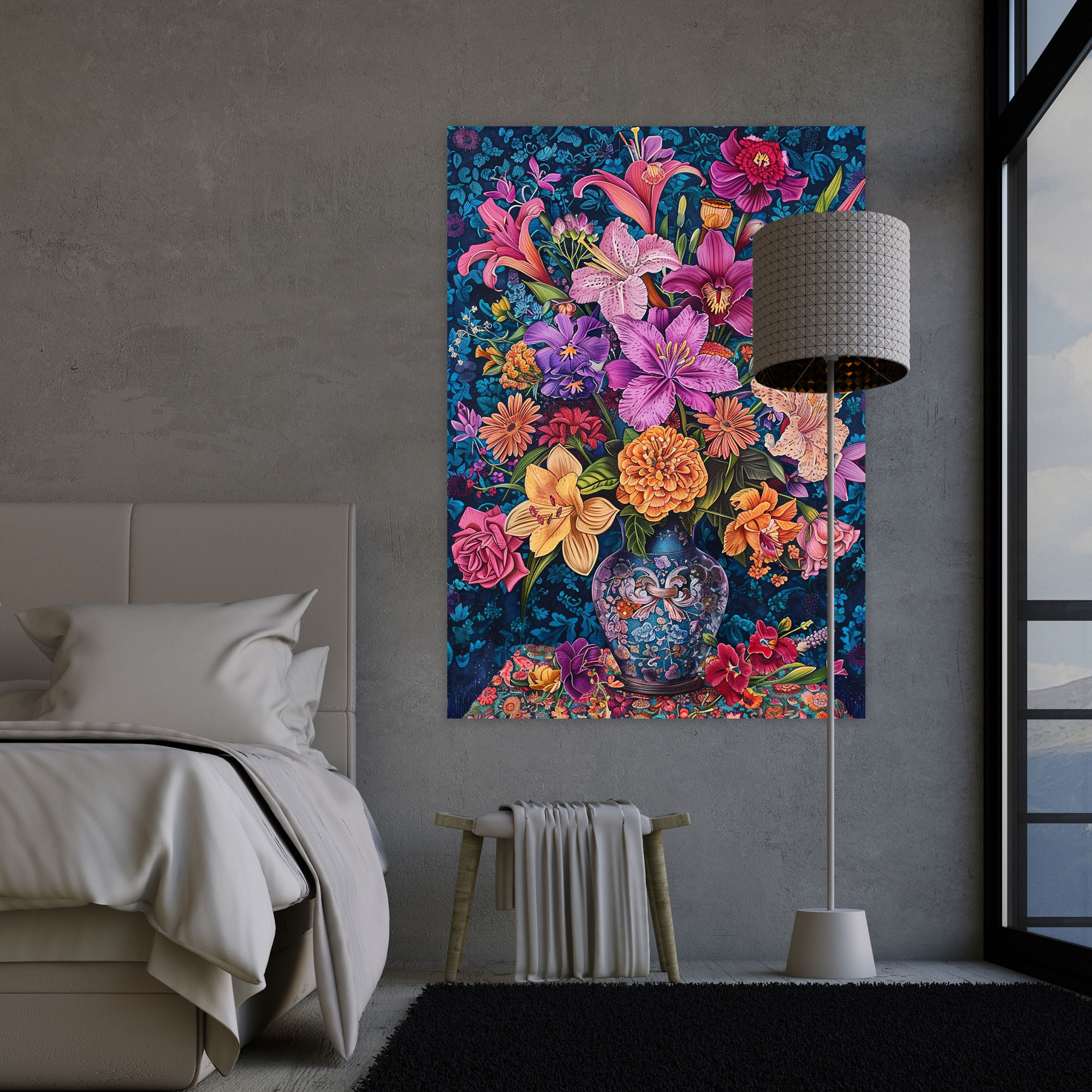 Vibrant Mannerism Canvas Print - Mannerism, Canvas Wall Art, Canvas, Canvas Print