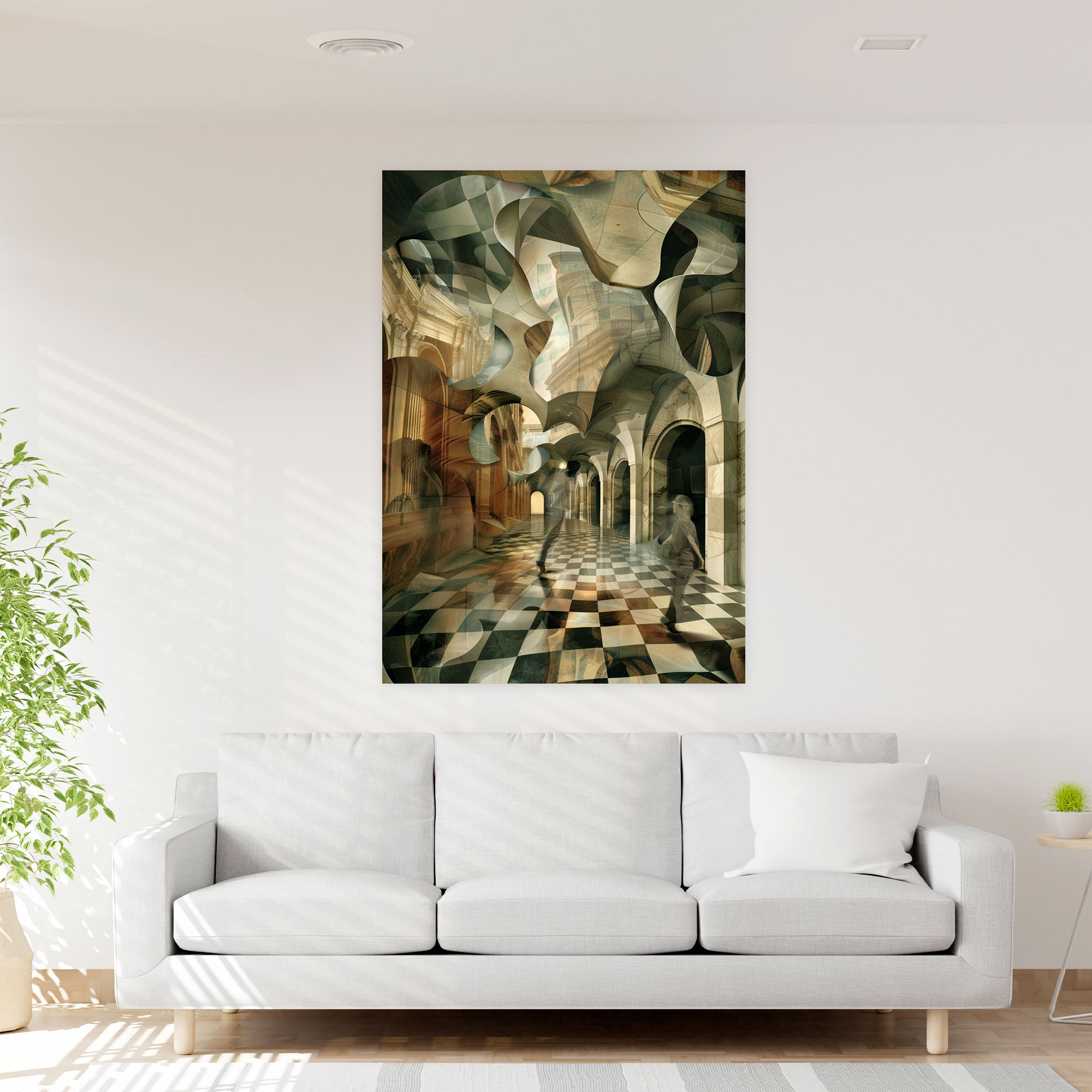 Surreal Mannerism Canvas Print - Mannerism, Mannerism, Wall Decoration, Canvas Wall Art