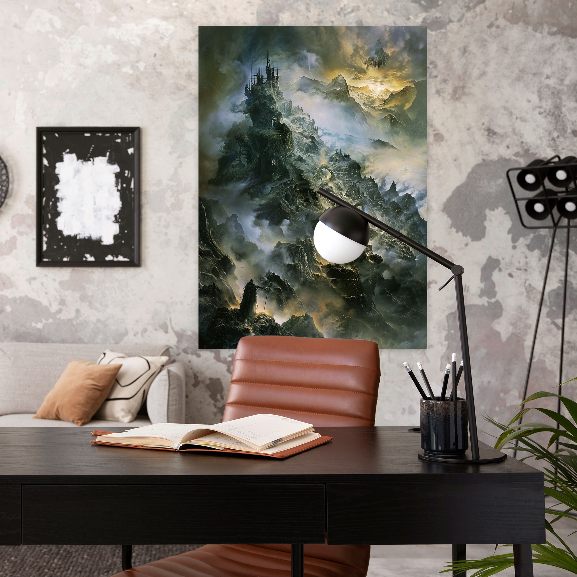 Leinwandbild mit mystischem Manierismus - Wanddekoration