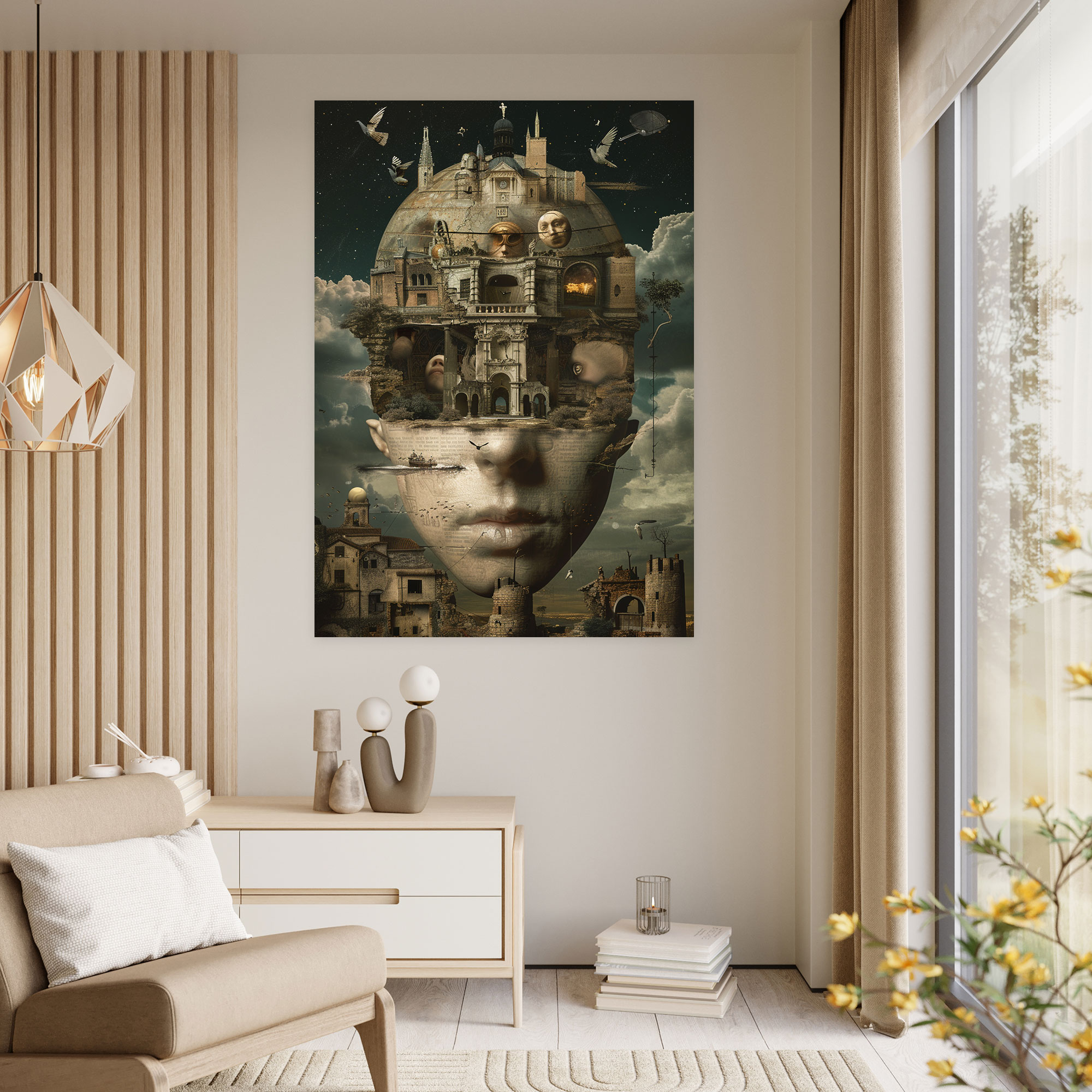 Faszinierendes Mannerismus Wandkunst Leinwandbild