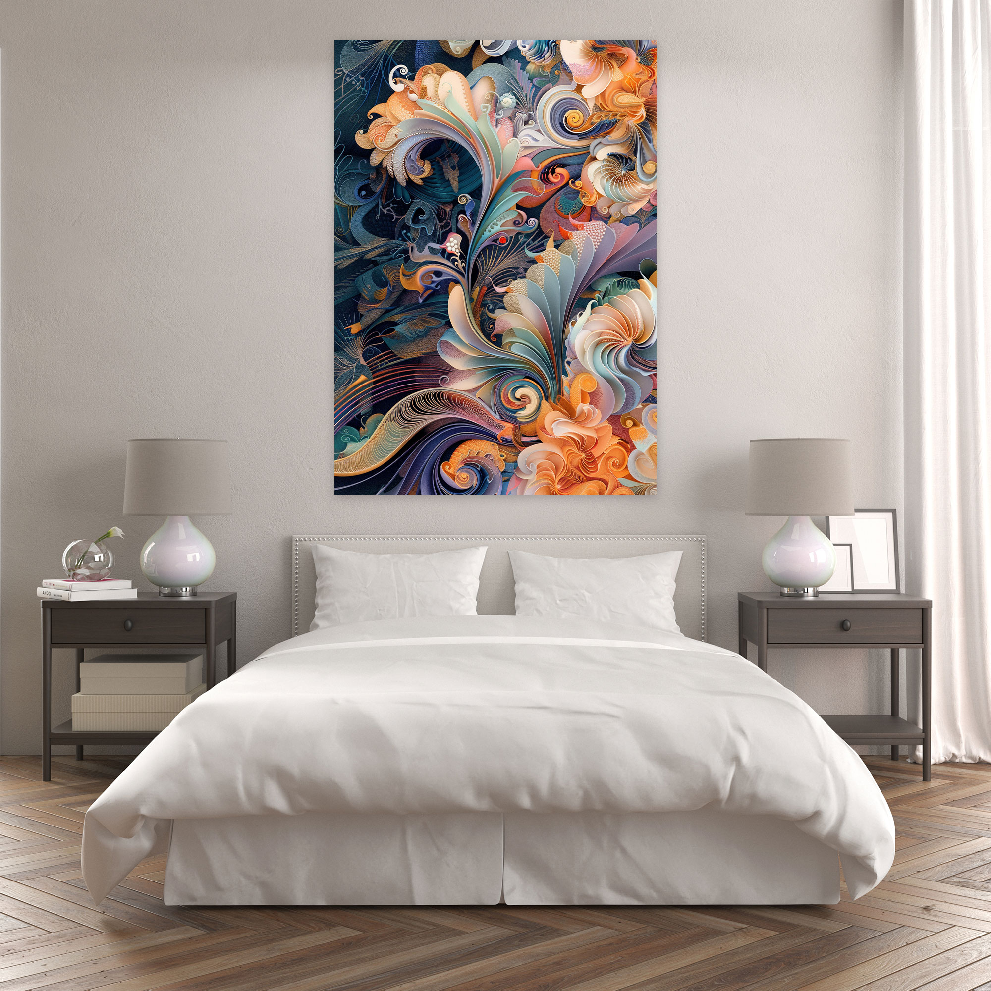 Swirling Mannerism Wall Art - Mannerism, Mannerism, Canvas, Home Decoration