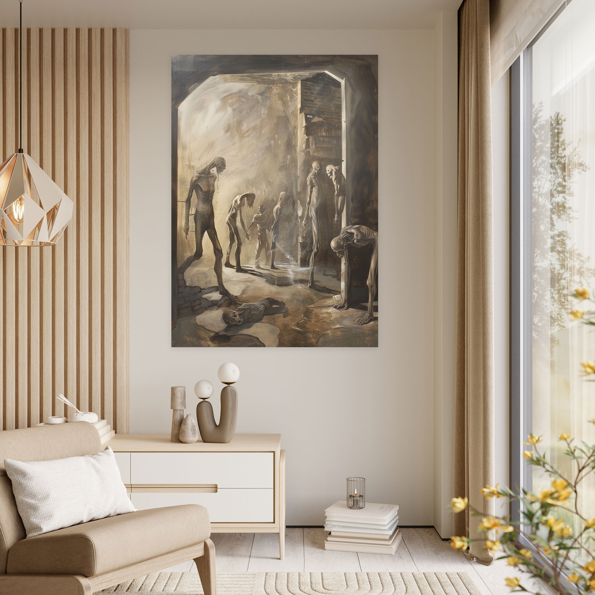 Dreamlike Mannerism Canvas Print - Mannerism, Wall Decoration, Wall Art, Canvas Wall Art