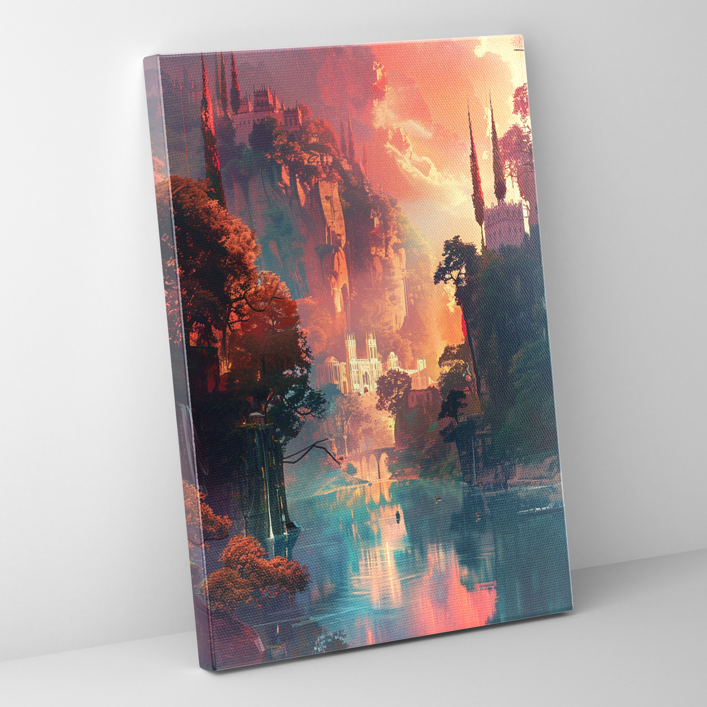 Ethereal Landscapes Canvas Print - Mannerism, Home Decoration, Landscapes, Canvas