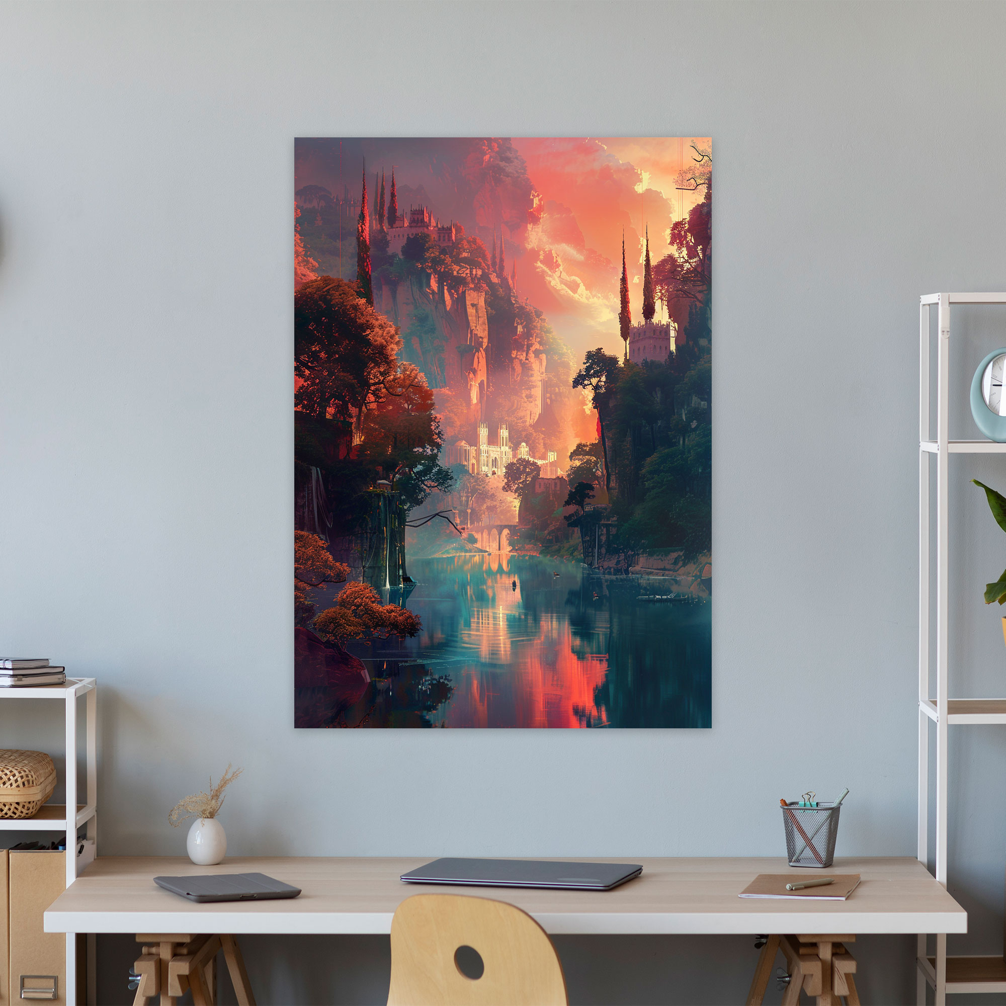 Ethereal Landscapes Canvas Print - Mannerism, Home Decoration, Landscapes, Canvas