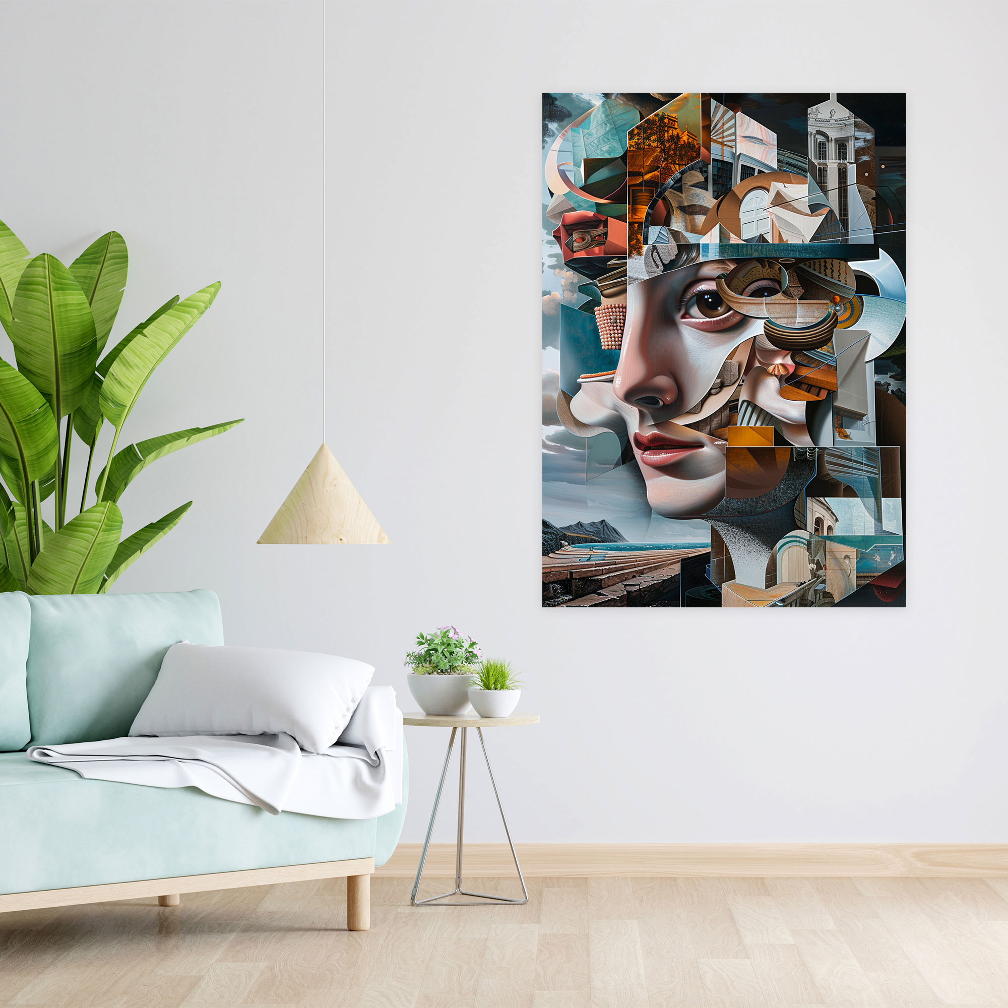 Surreal Perspectives Canvas Print - Mannerism, Canvas Print, Canvas, Wonder