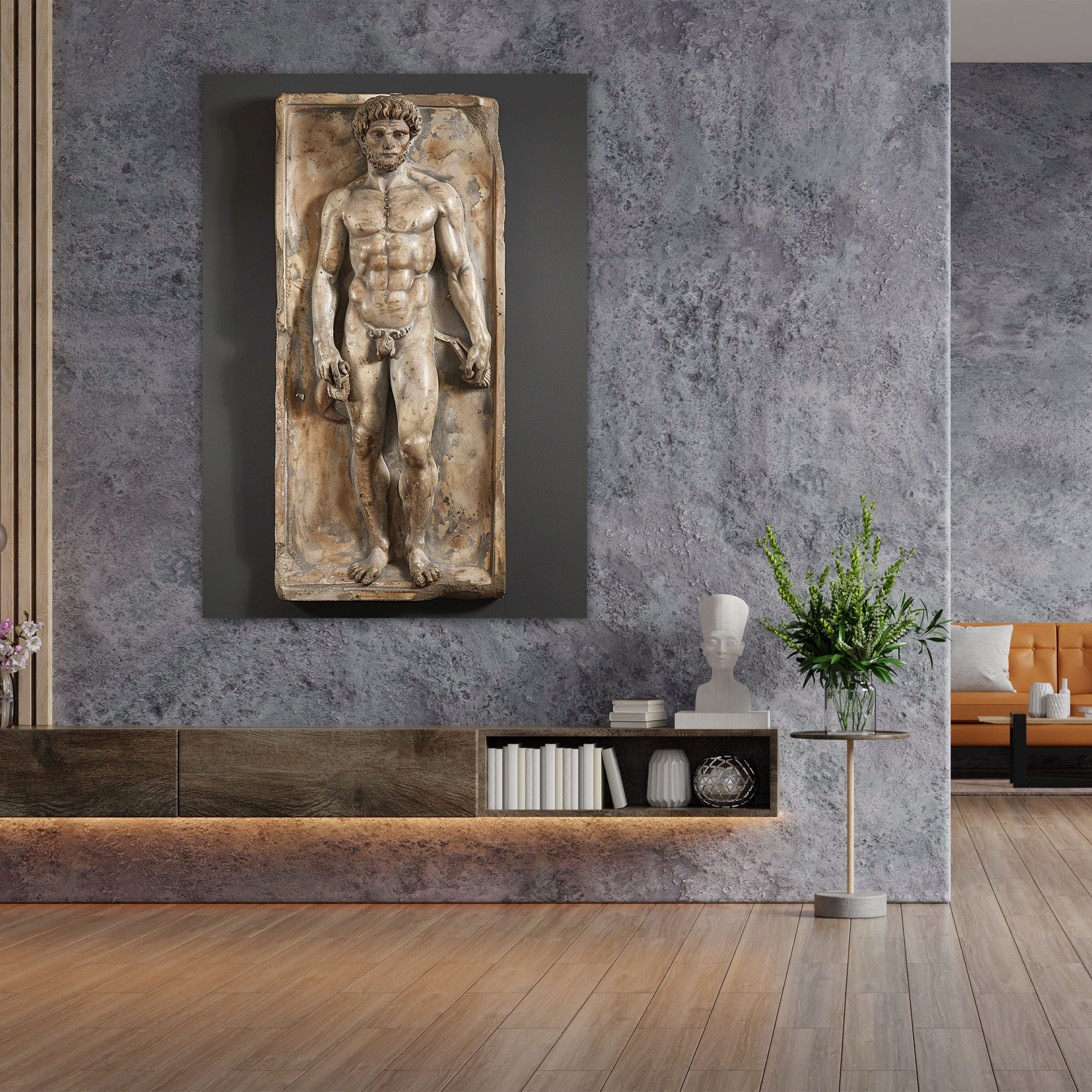 Mannerism Wall Decoration - Elongated Proportions - Mannerism, Wall Decoration, Canvas, Canvas Wall Art