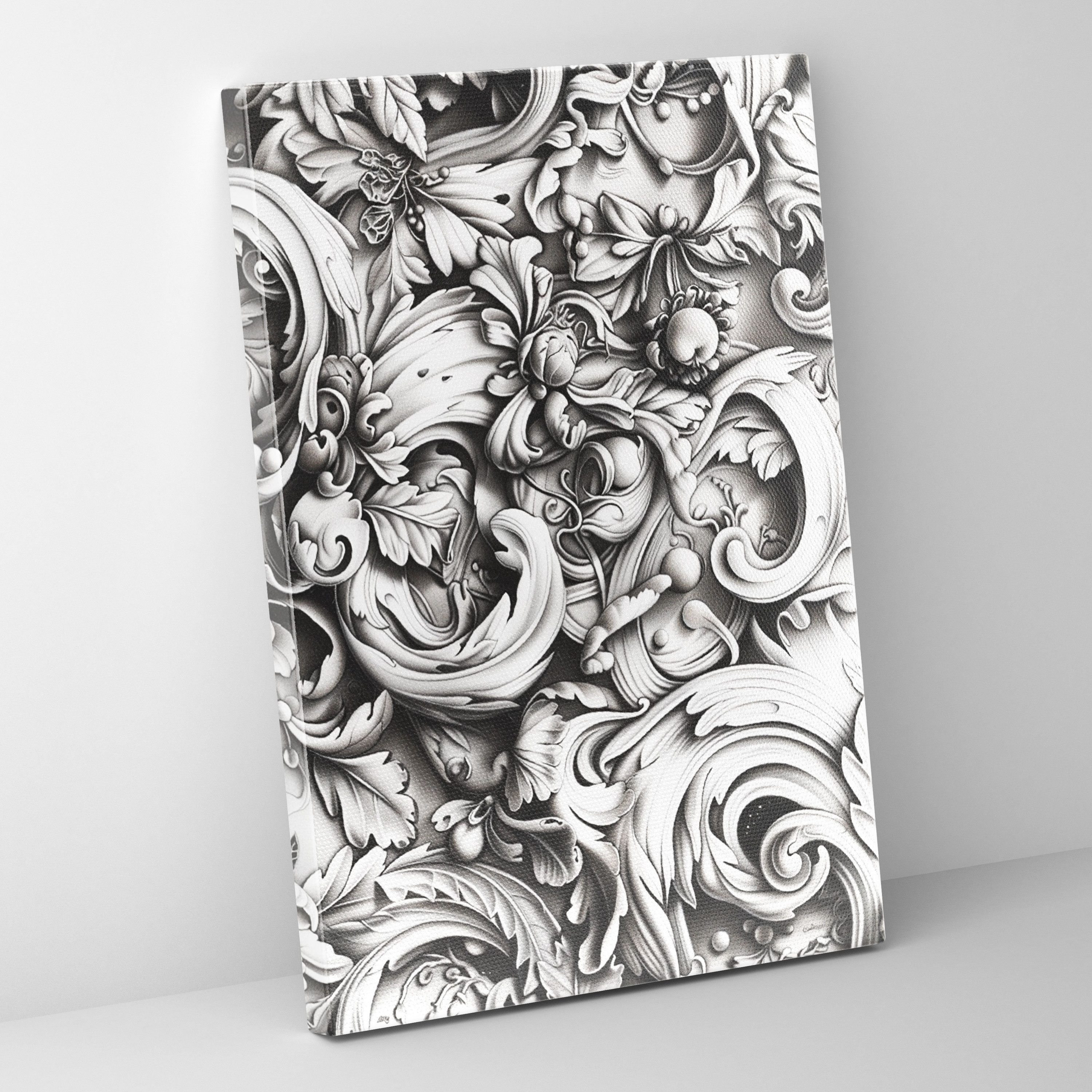 Mannerism Wall Art - Flowing Details - Mannerism, Wall Art, Canvas, Mannerism