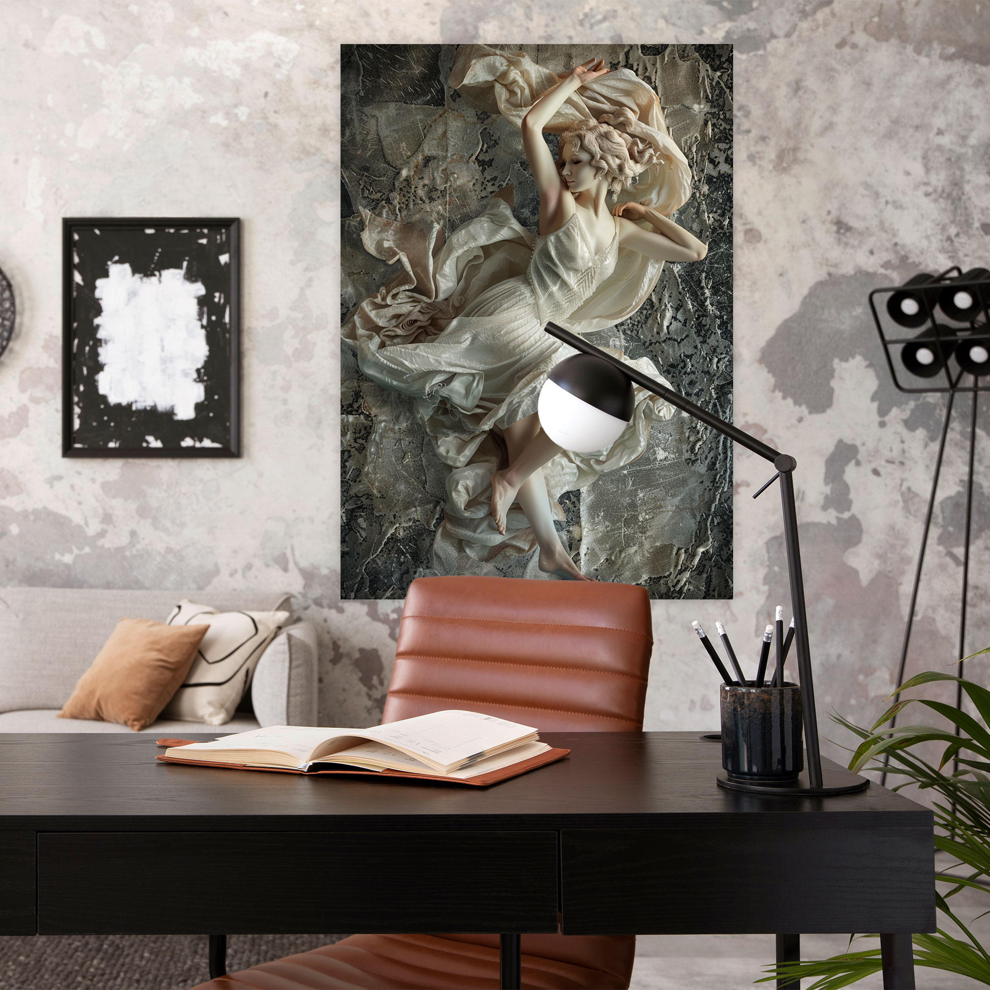 Mannerism Wall Art - Ethereal Grace - Mannerism, Canvas, Wall Decoration, Canvas Wall Art