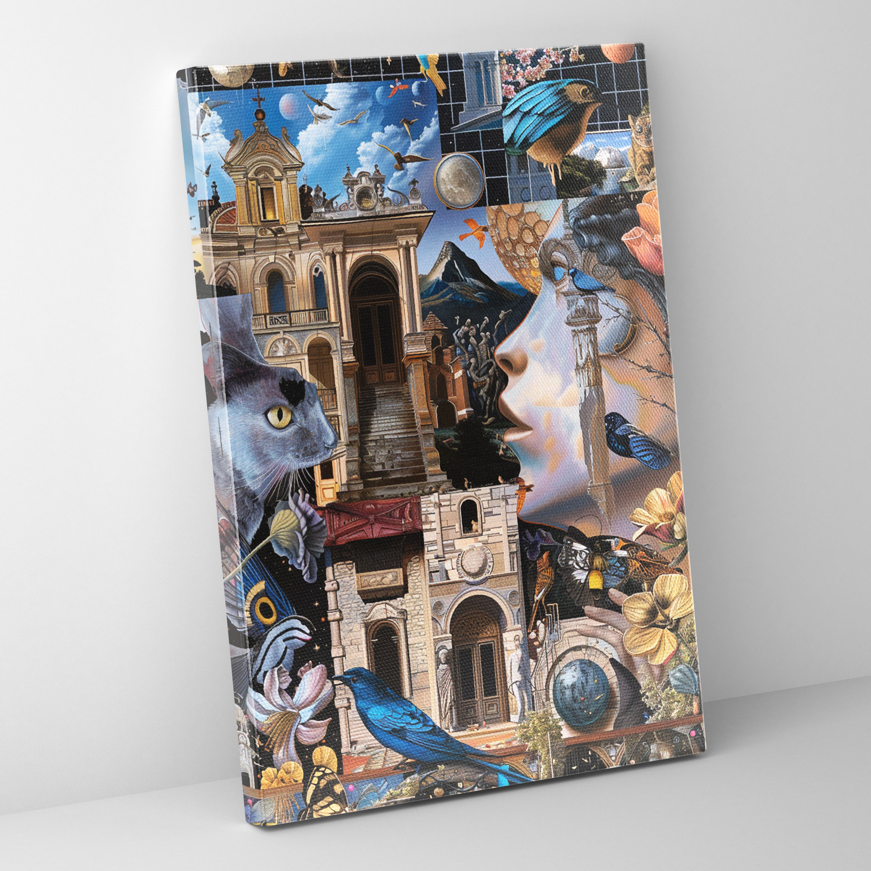 Mannerism Canvas Print - Dreamlike Whimsy - Mannerism, Wall Art, Canvas Wall Art, Canvas