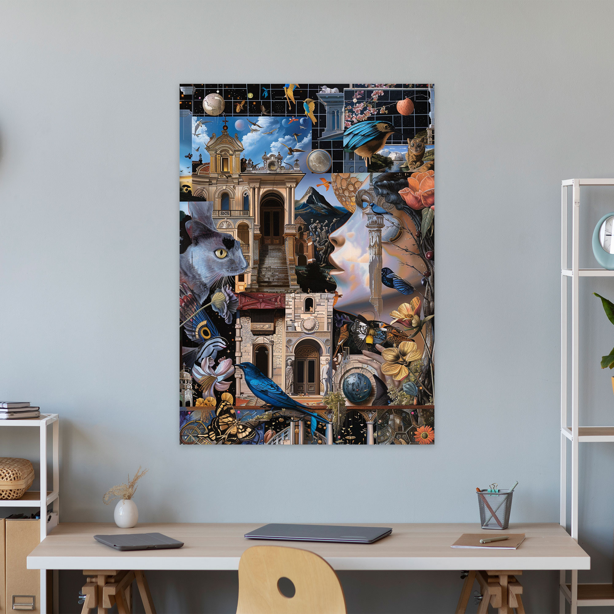 Mannerism Canvas Print - Dreamlike Whimsy - Mannerism, Wall Art, Canvas Wall Art, Canvas