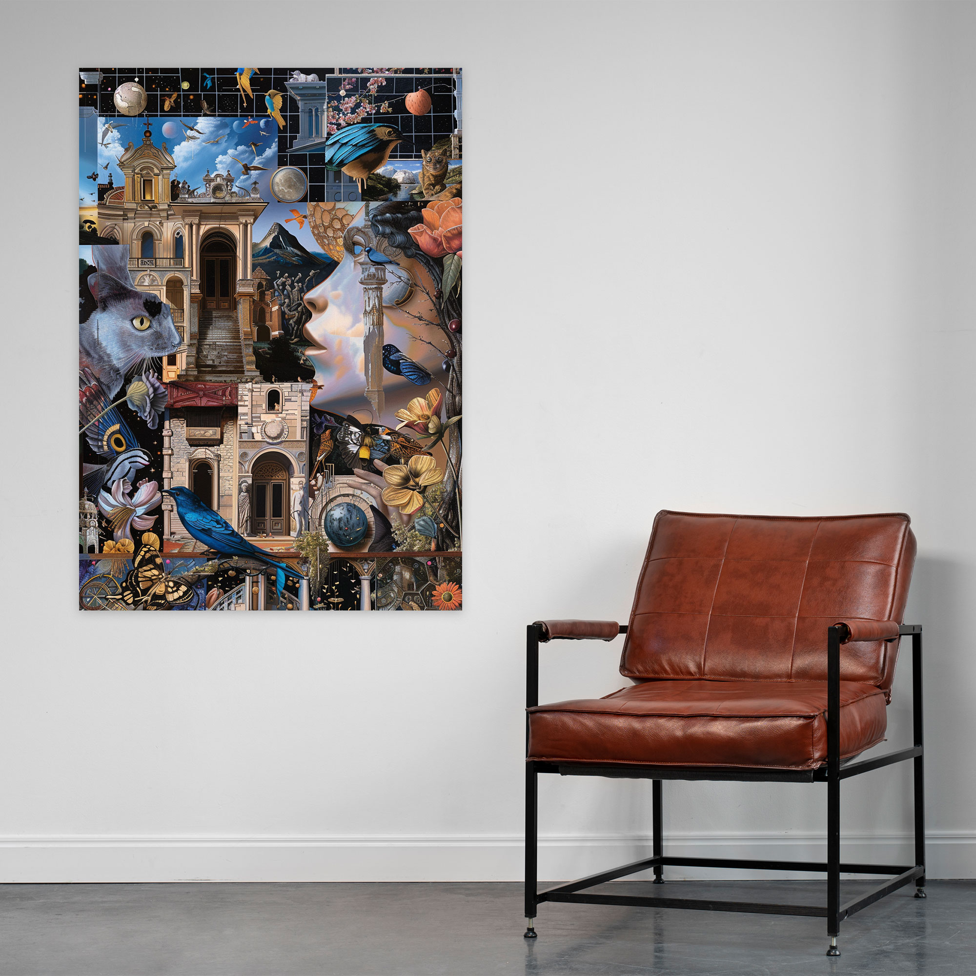 Mannerism Canvas Print - Dreamlike Whimsy - Mannerism, Wall Art, Canvas Wall Art, Canvas