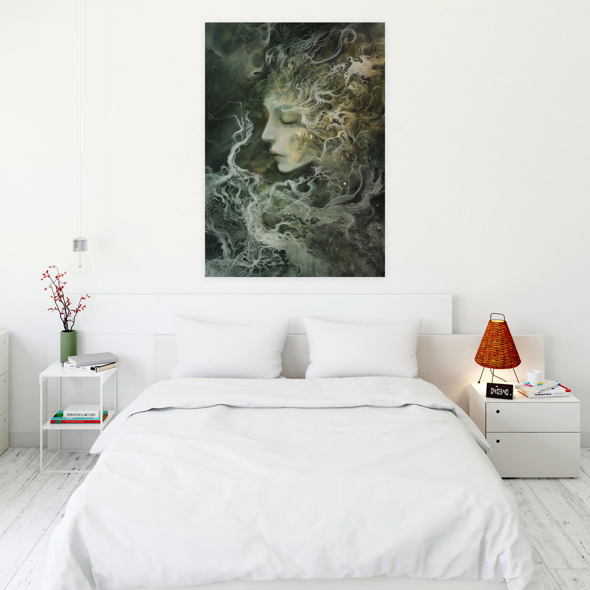 Traumhaftes Manierismus Leinwandbild - Wandkunst Leinwand Wandkunst Wohnkultur