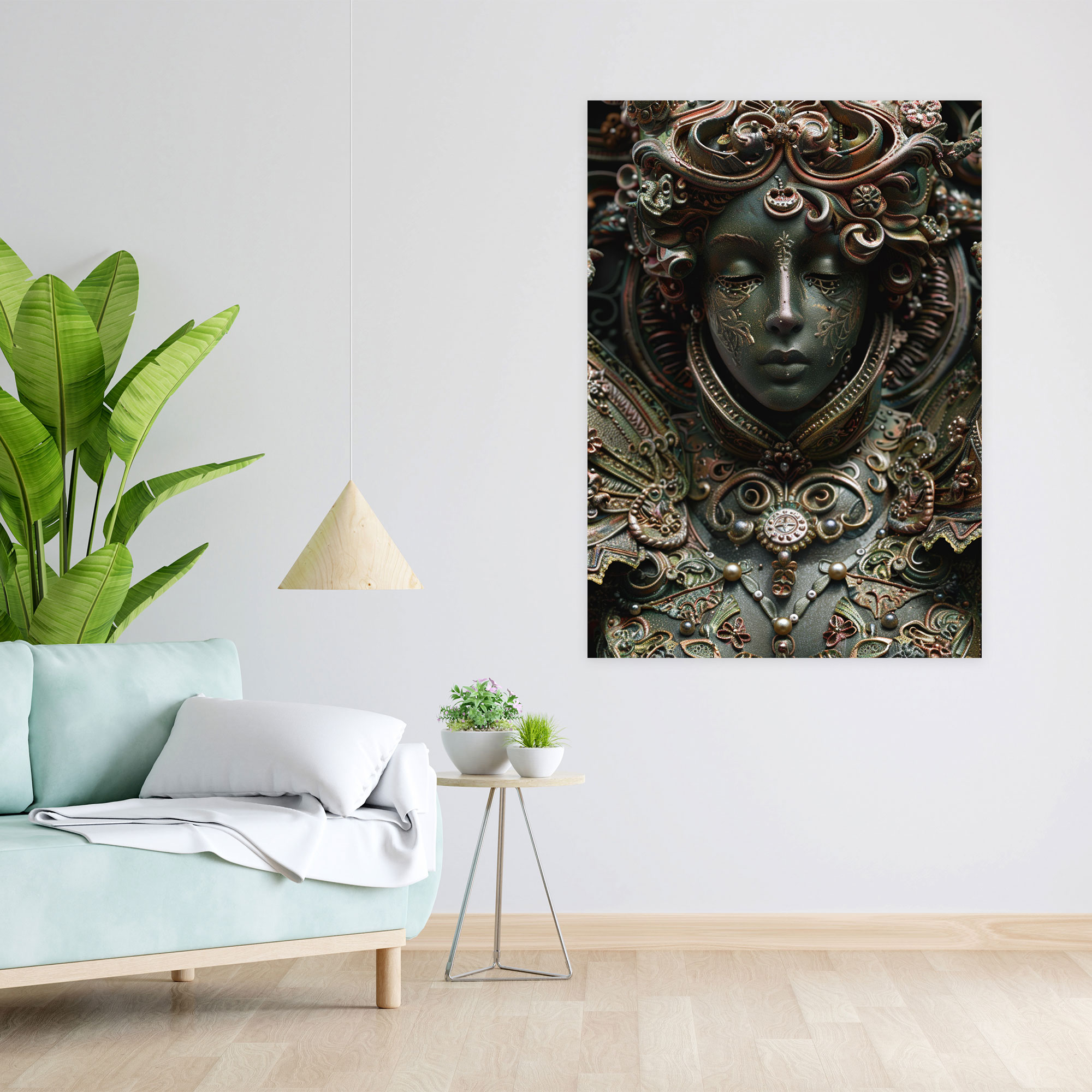 Fantastisches Manierismus Leinwandbild - Wandkunst Wanddekoration