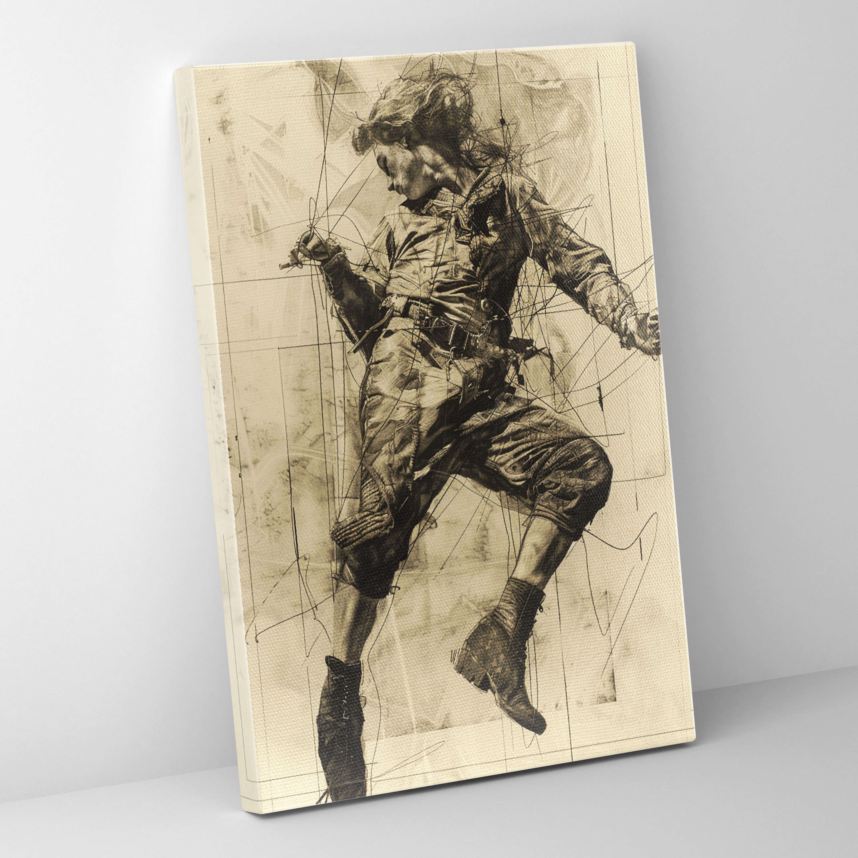 Dynamic Mannerism Wall Art Canvas Print - Mannerism, Canvas, Mannerism, Wall Art