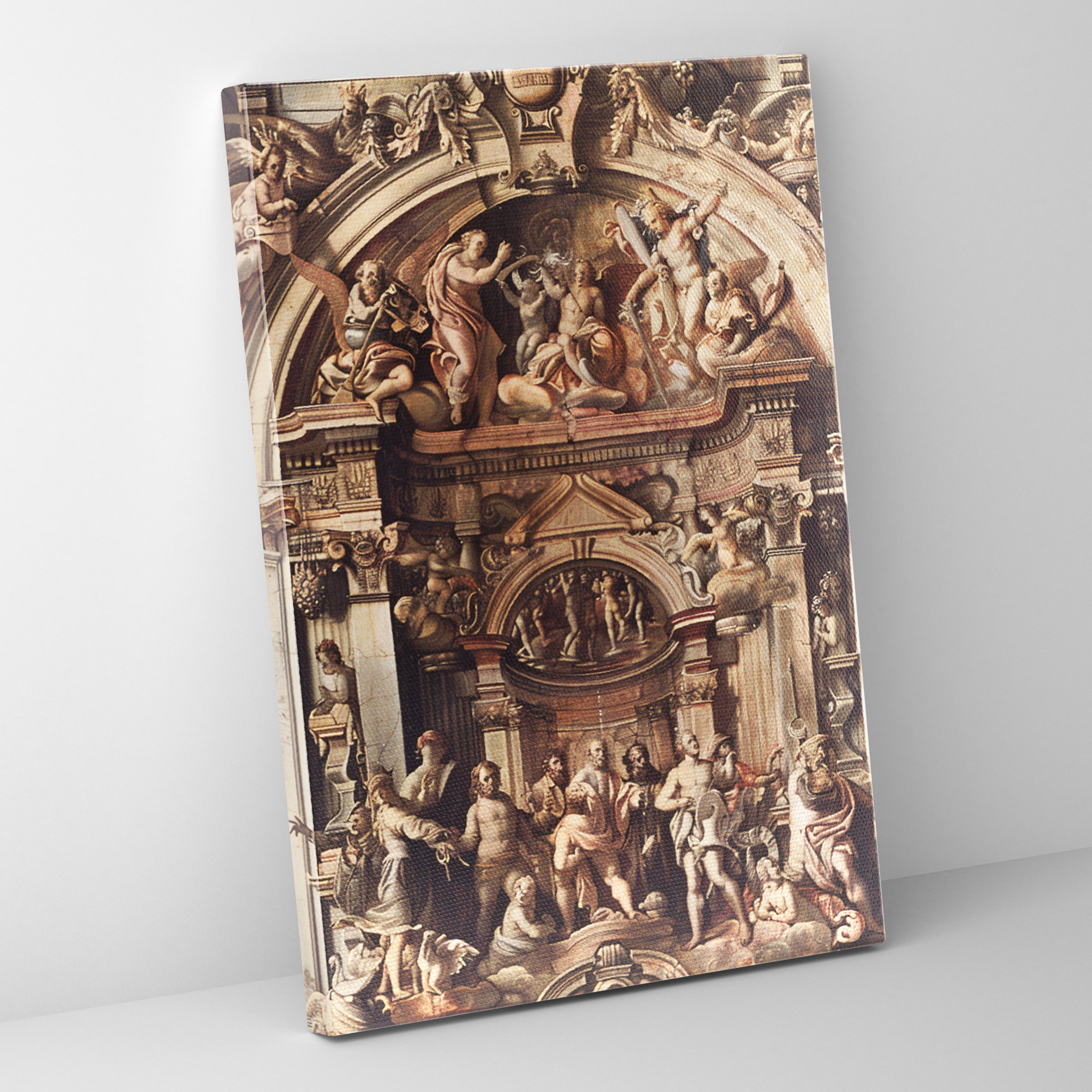Grand Architectural Mannerism Canvas Print - Mannerism, Canvas Wall Art, Canvas Print, Wall Art
