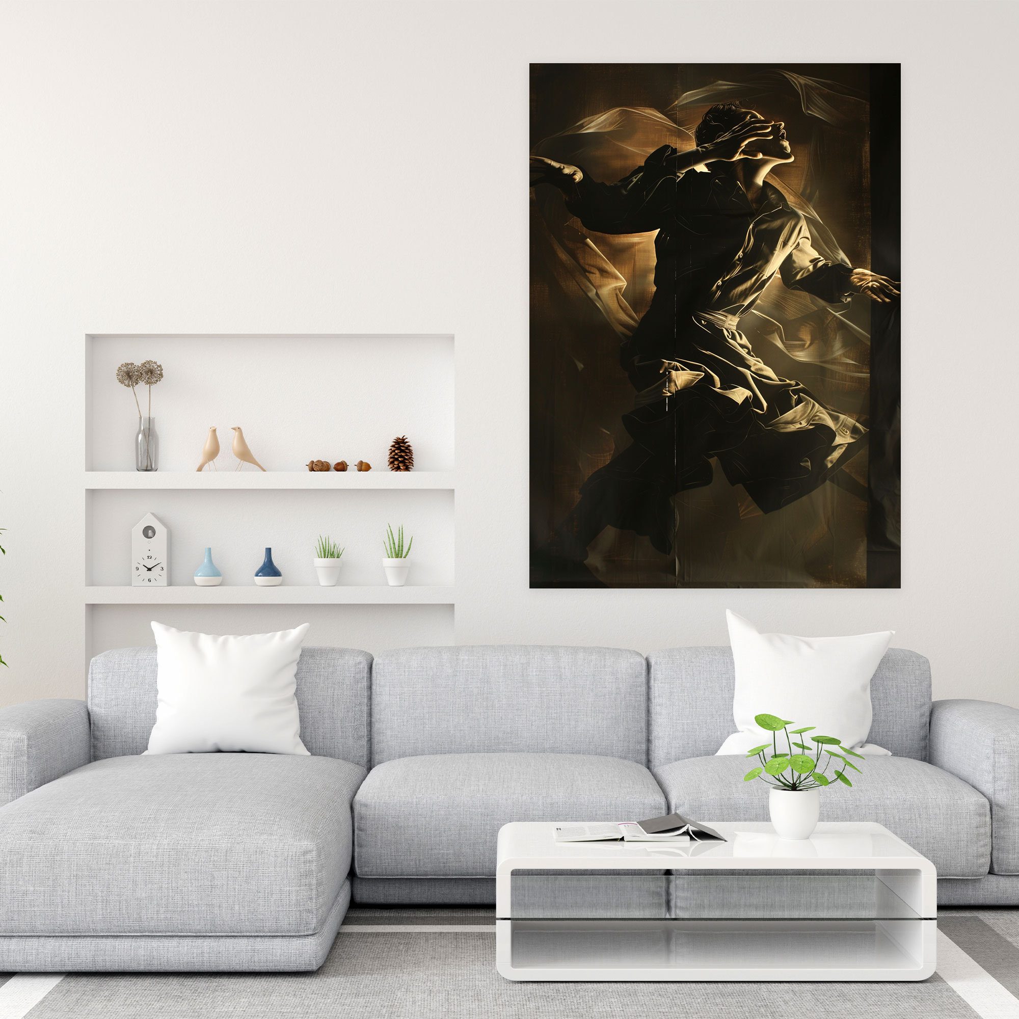 Dramatic Lighting Mannerism Wall Art - Mannerism, Home Decoration, Wall Decoration, Canvas Wall Art