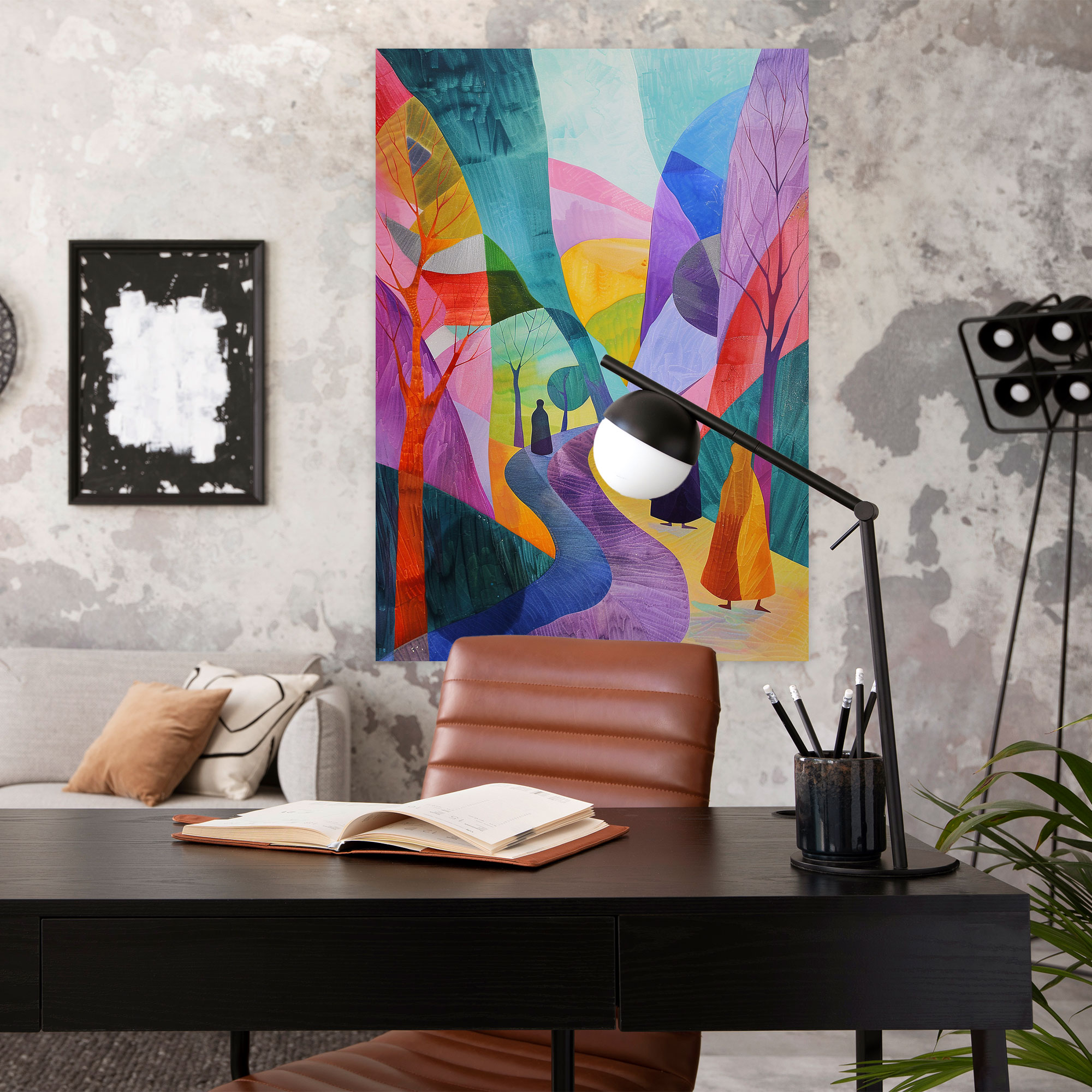 Dreamy Landscape Mannerism Canvas Print - Mannerism, Canvas Print, Wall Decoration, Canvas Wall Art