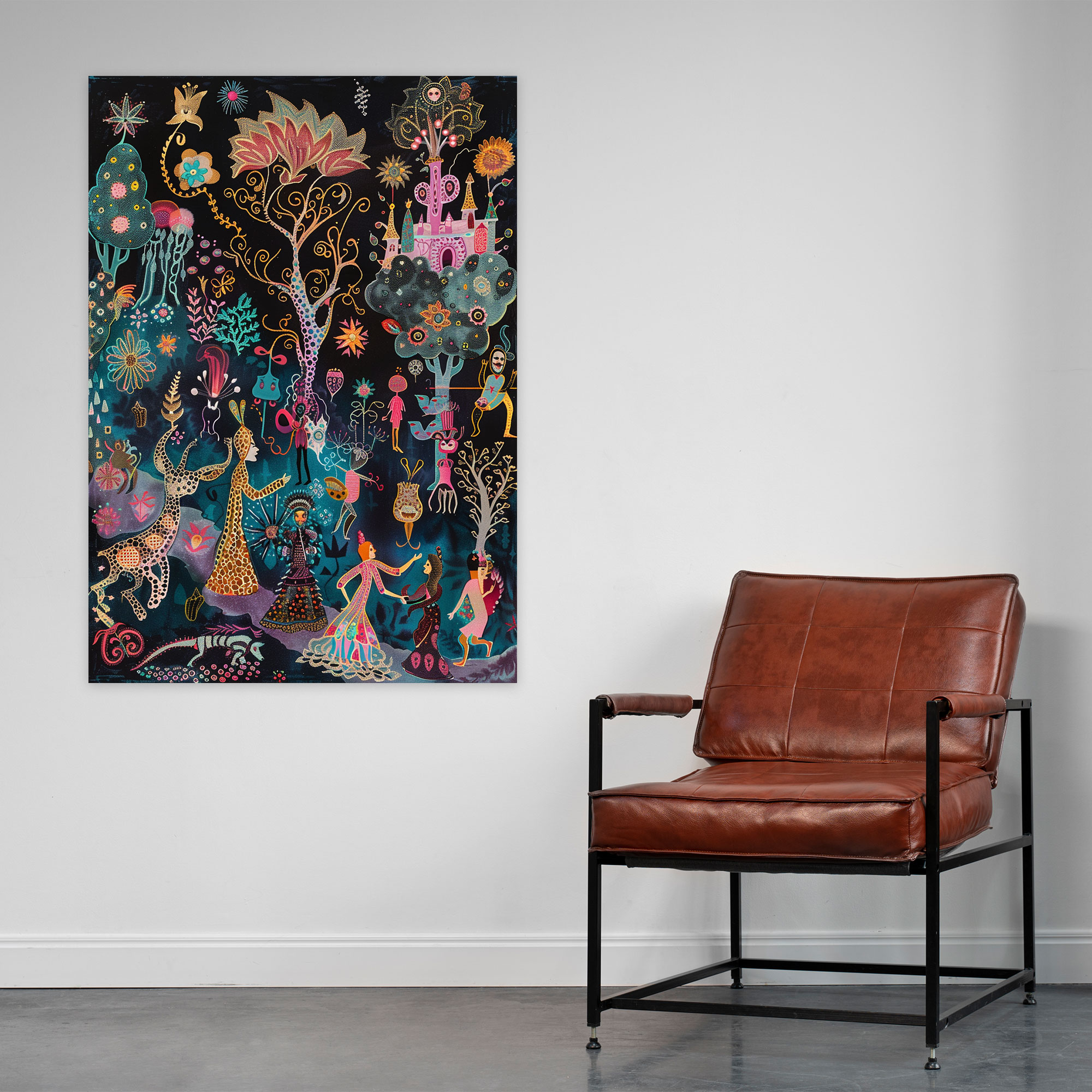 Whimsical Mannerism Canvas Print - Mannerism, Canvas Wall Art, Canvas Print, Wall Decoration
