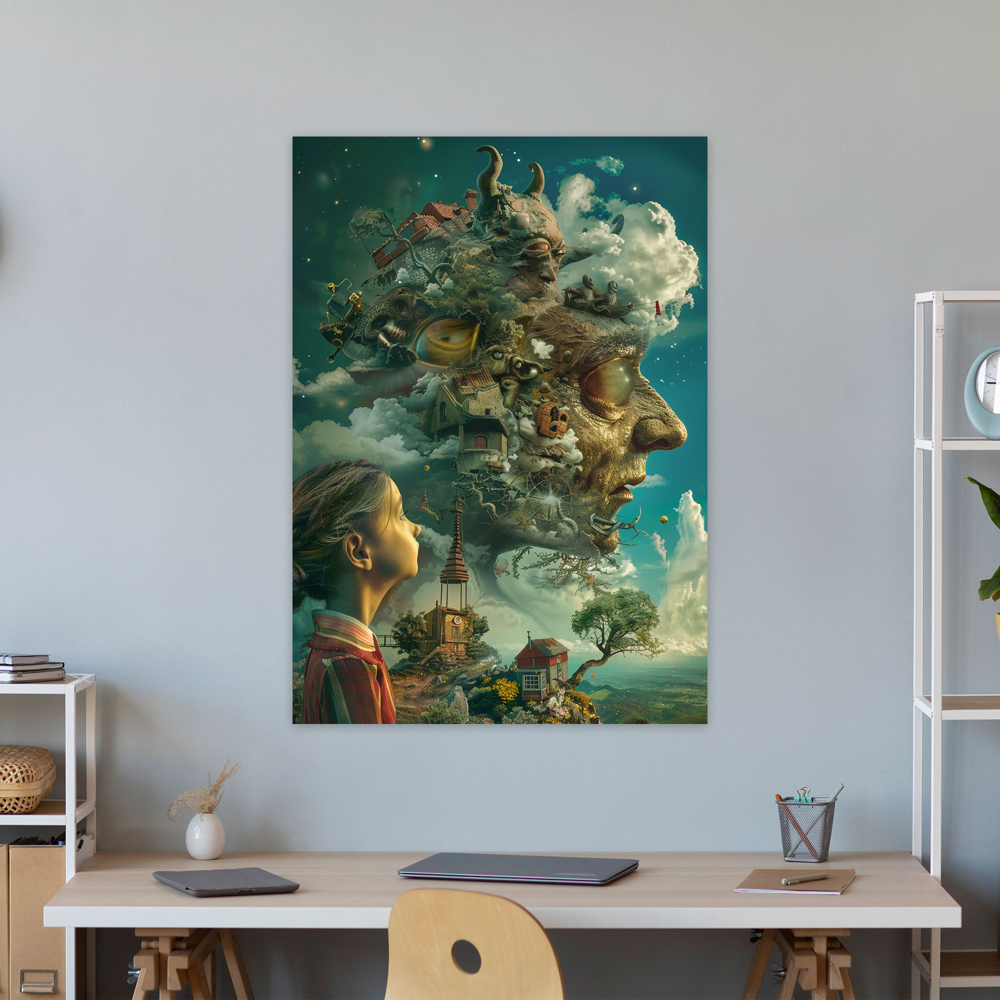 Dreamlike Mannerism Wall Art - Mannerism, Wall Decoration, Mannerism, Home Decoration