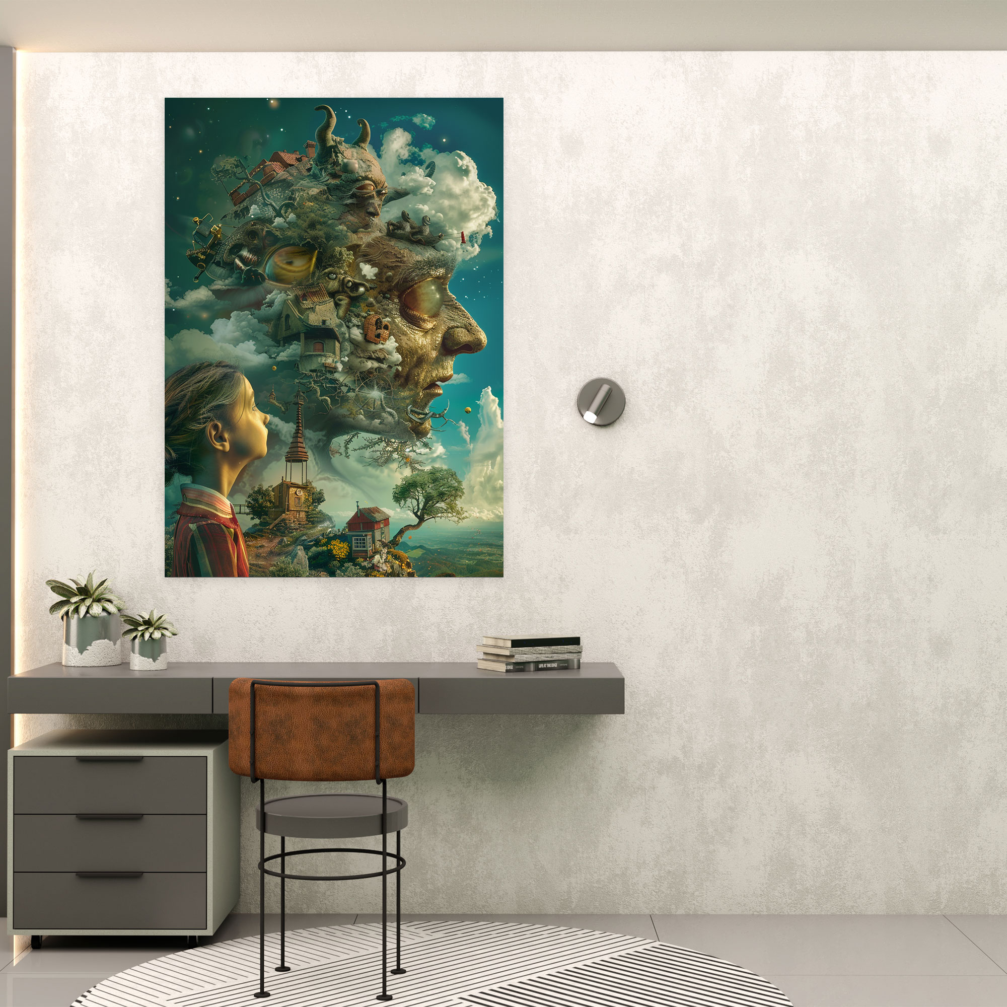 Dreamlike Mannerism Wall Art - Mannerism, Wall Decoration, Mannerism, Home Decoration