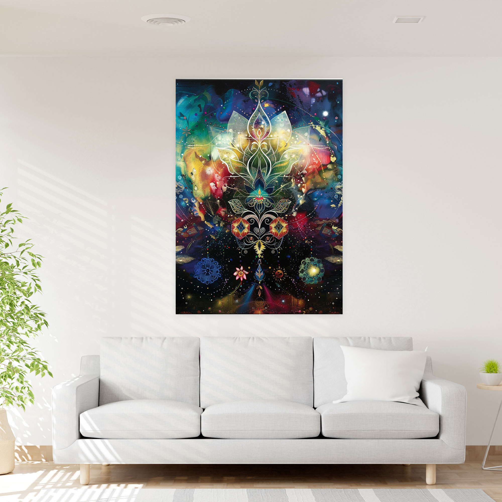 Mystisches Manierismus Leinwandbild - Wandkunst Leinwand Kunst
