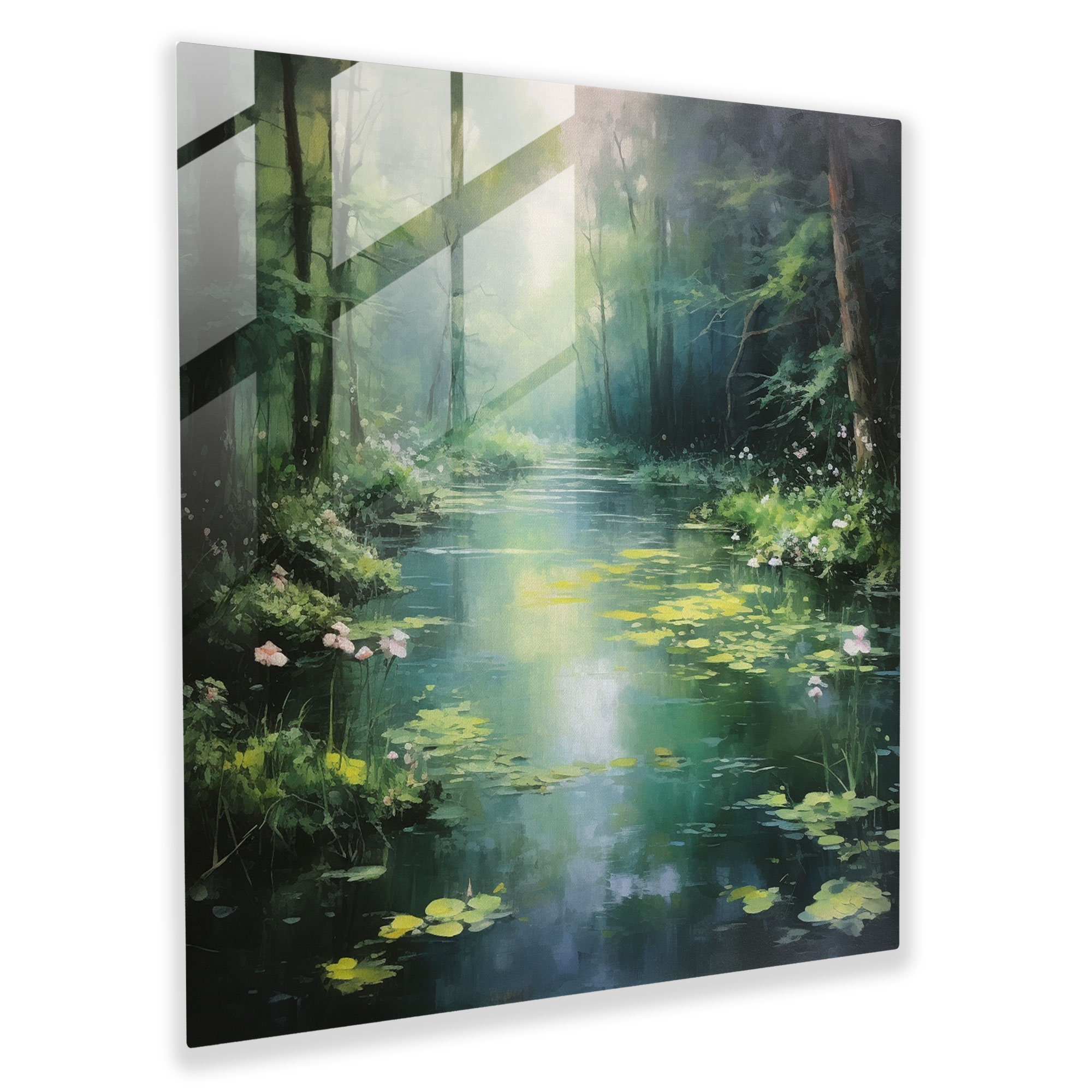 Moss Home Decoration - Moss, Wall Decoration, Ethereal Beauty, Mossy Pond