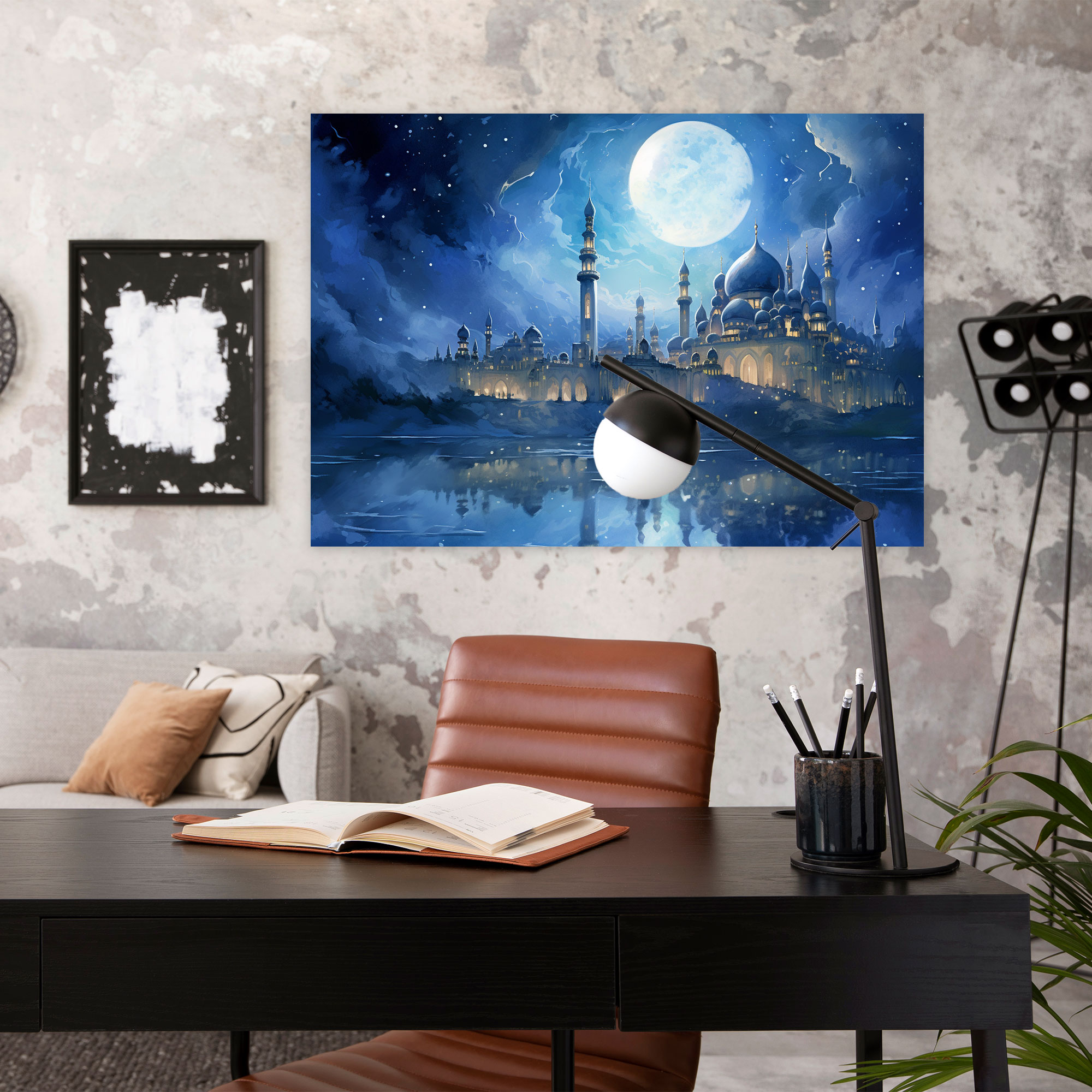 Camii Duvar Sanatı - Duvar Dekorasyonu Ev Dekorasyonu Sanat Duvarı